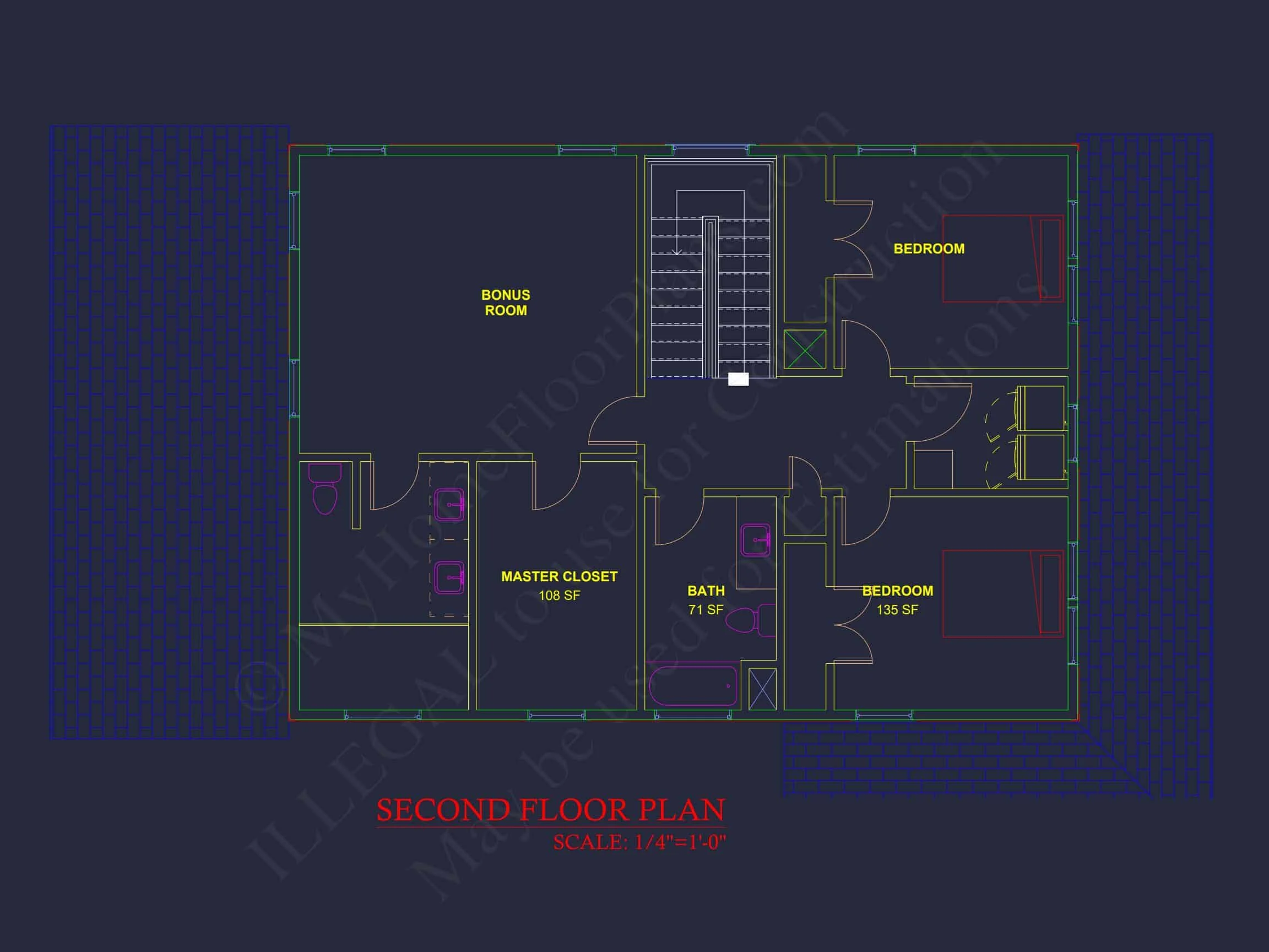 Craftsman house Plan with CAD Blueprints and Floor Designs