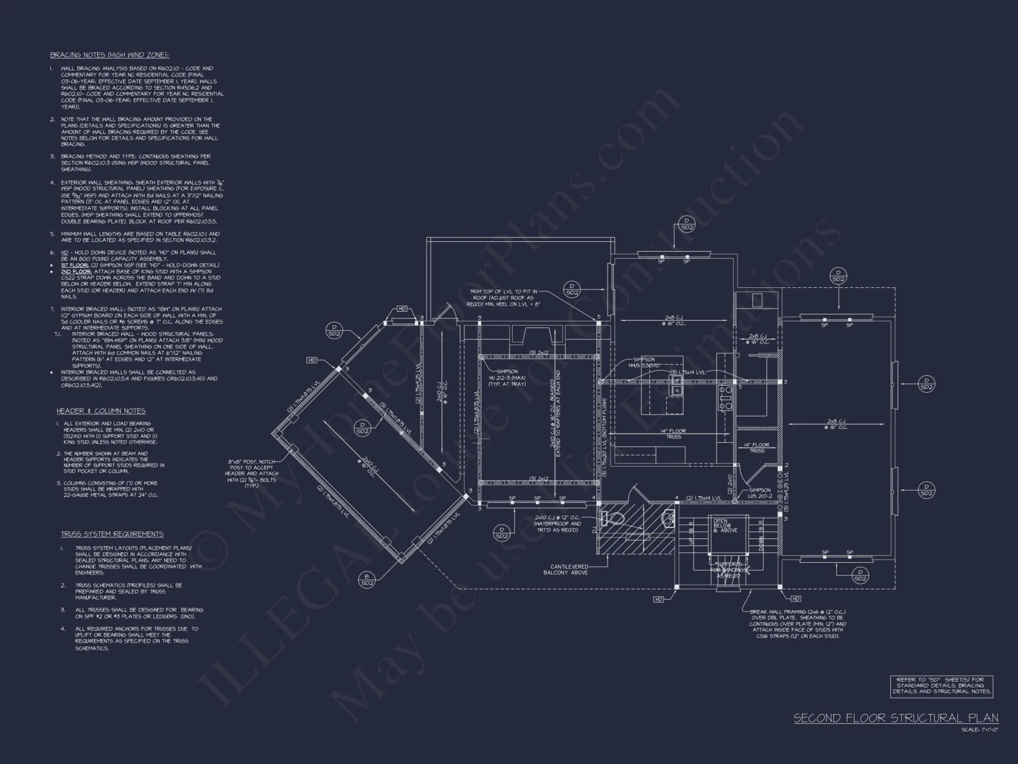 Enhanced Beach house Floor Plan with CAD & Blueprint Designs