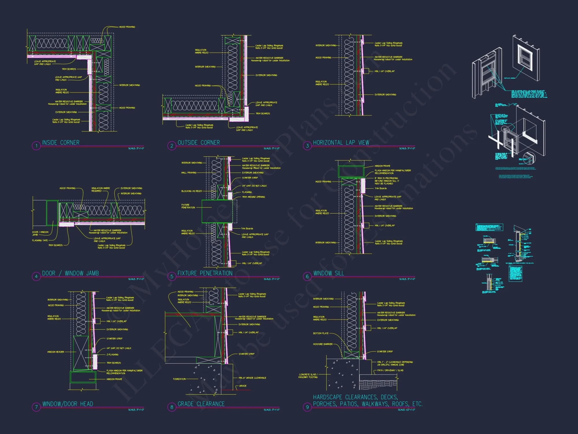 Charming Craftsman house Plan with Rear Garage & CAD Designs
