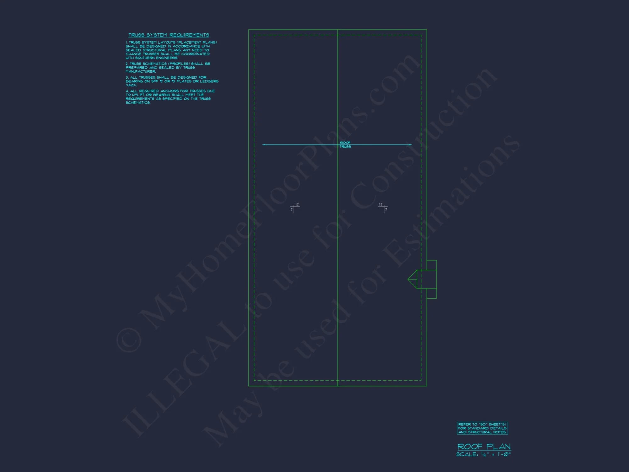 Spacious 6-Bedroom house Plan with CAD Designs and Blueprints