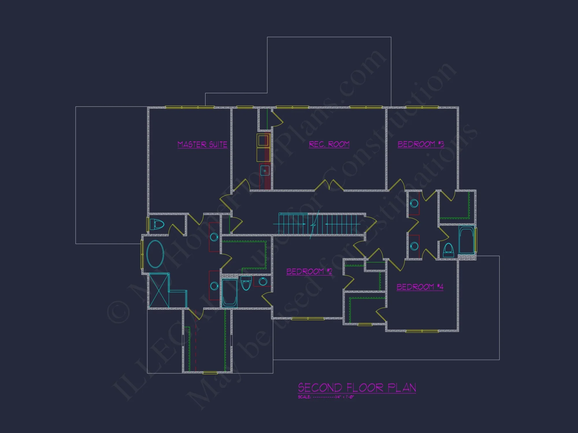Modern house Floor Plan