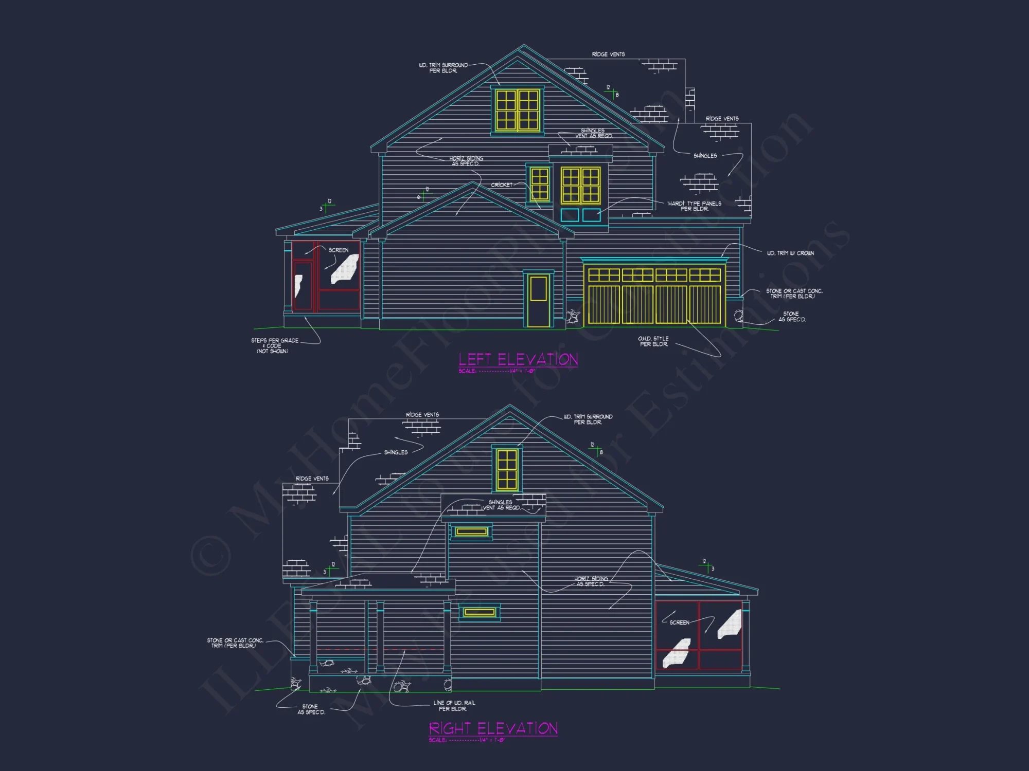 Modern house Floor Plan