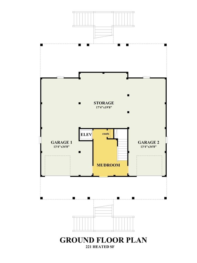 Ownerfully Designed Coastal Floor Plan with 3 Beds & 3 Baths