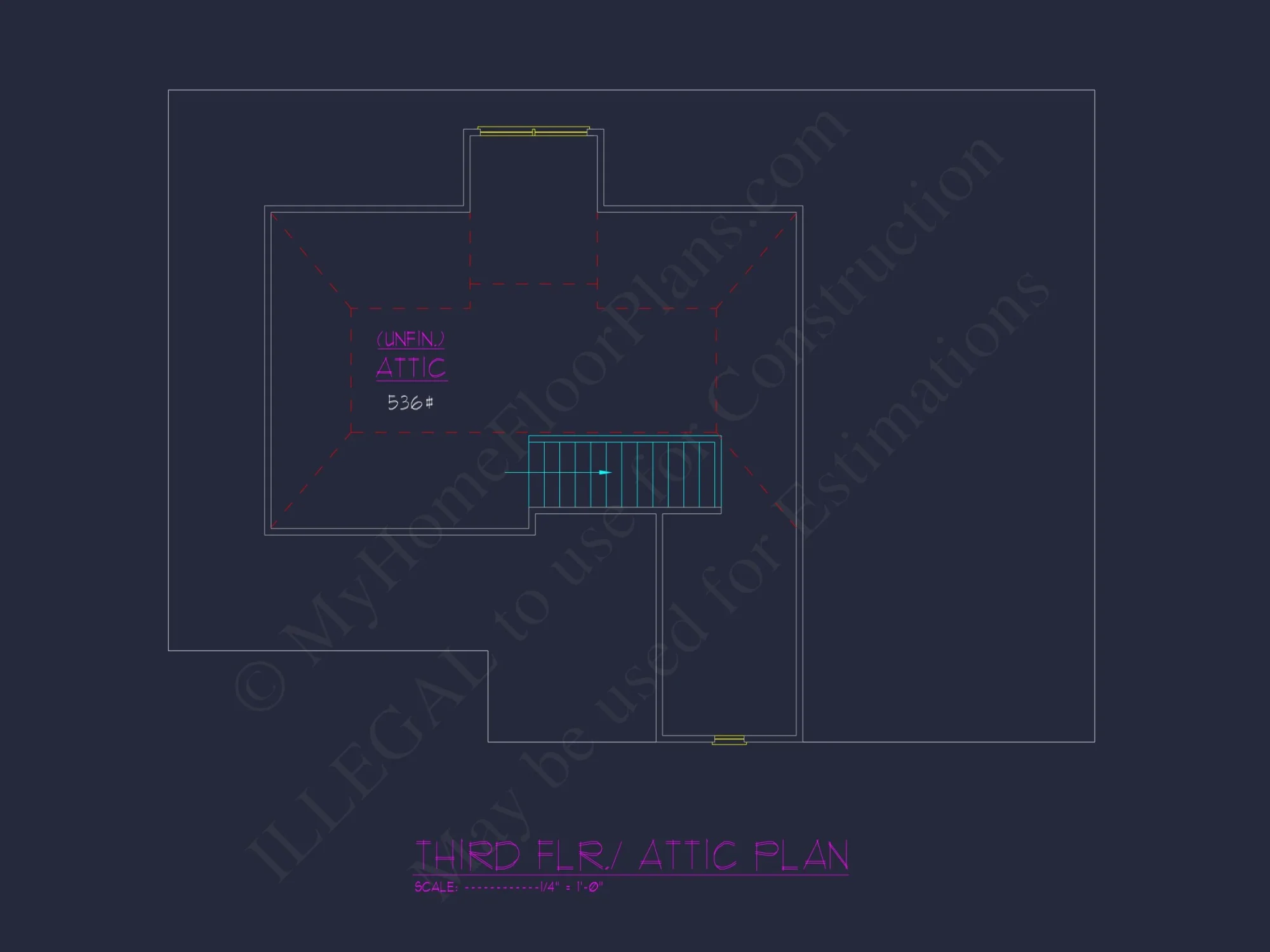 2.5 Story CAD Architectural Design