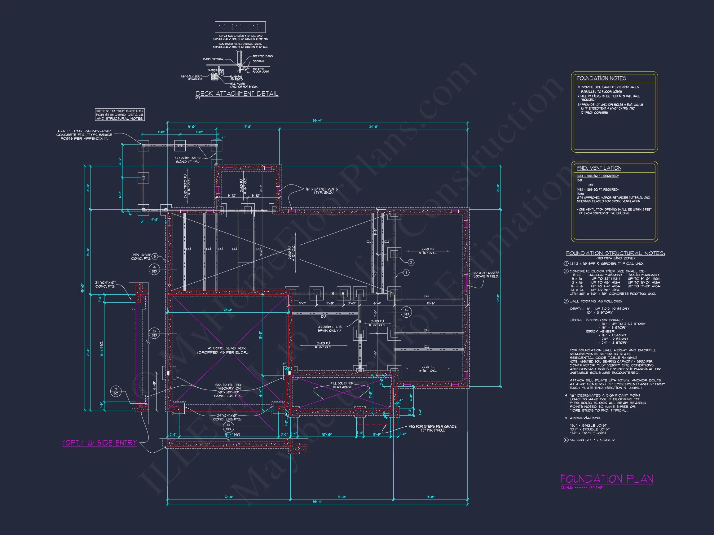 Spacious Craftsman house Plan with Floor Plans & CAD Designs