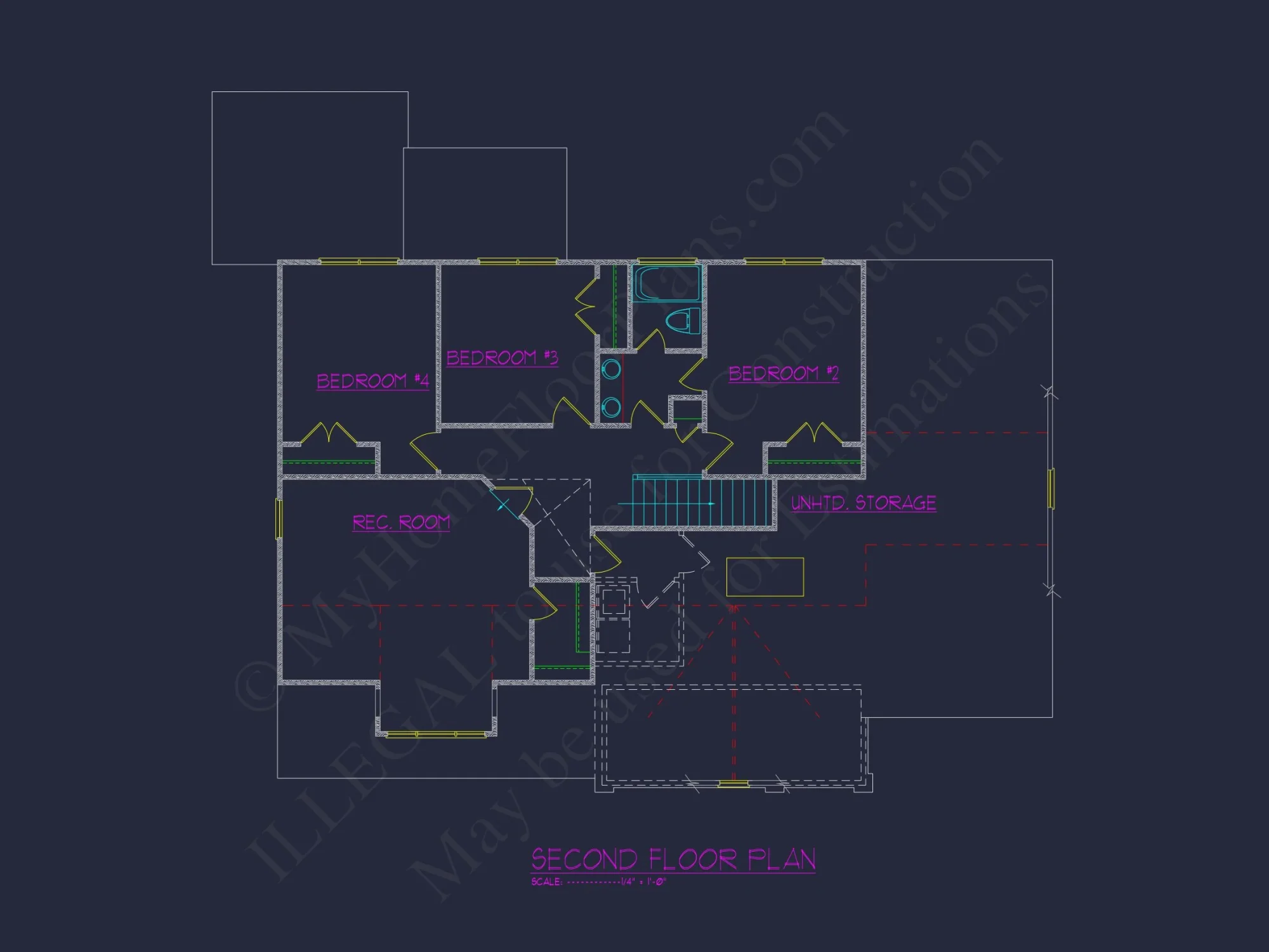 Spacious Craftsman house Plan with Floor Plans & CAD Designs