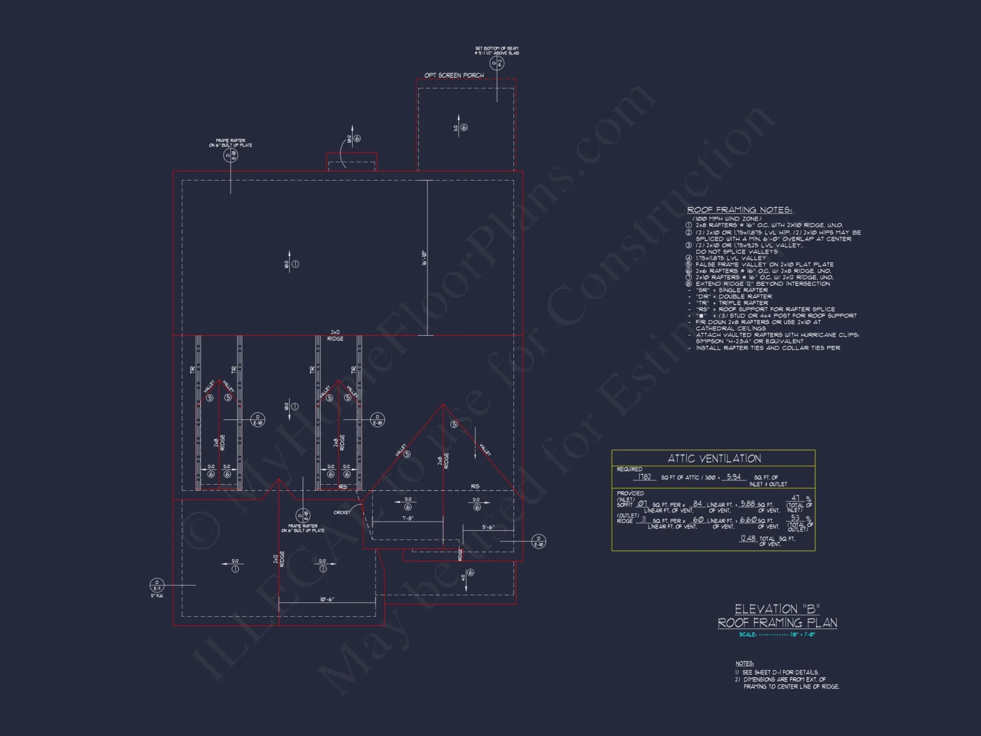 Elegant 2.5-Story house Plan with CAD Floor Designs and Blueprint