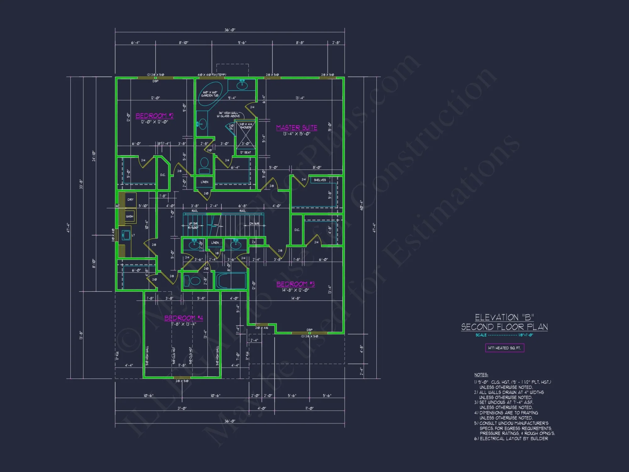 Elegant 2.5-Story house Plan with CAD Floor Designs and Blueprint