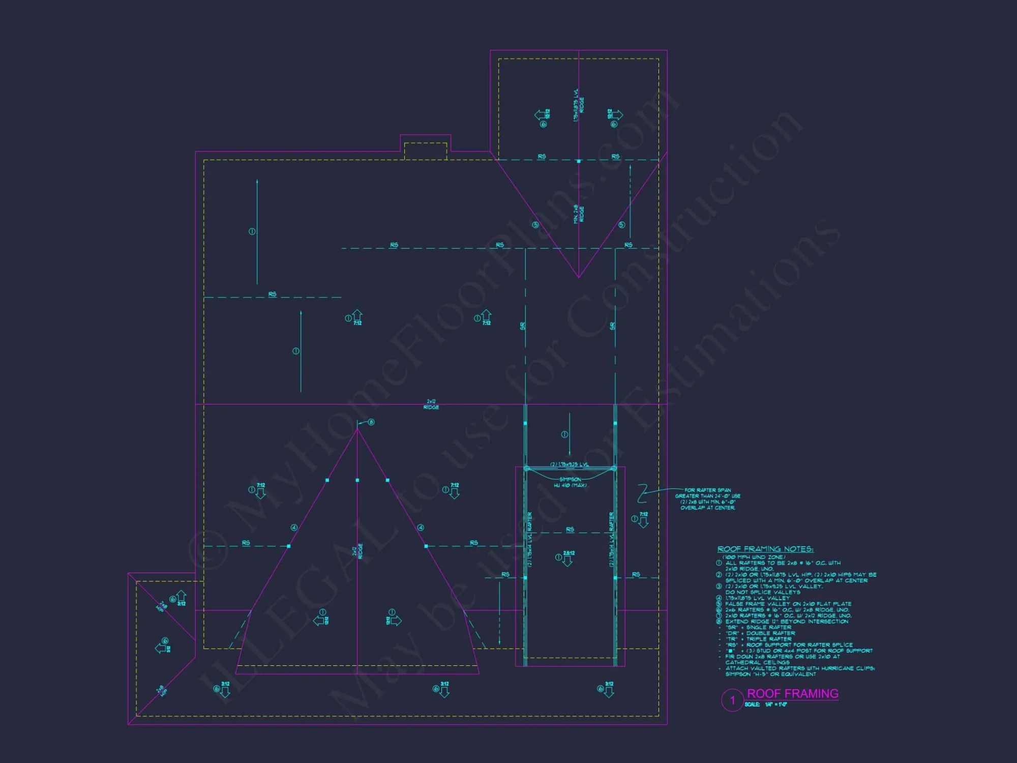 Beautiful house Floor Plan with CAD Designs & Architectural Blueprint