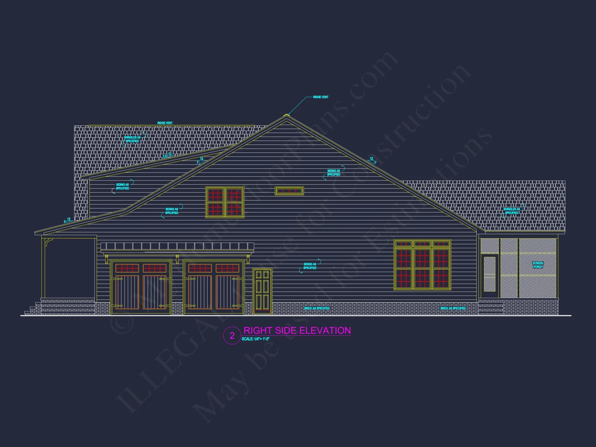 Beautiful house Floor Plan with CAD Designs & Architectural Blueprint