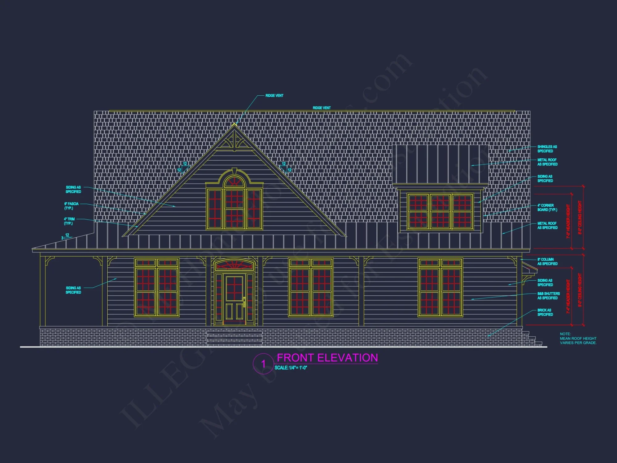 Beautiful house Floor Plan with CAD Designs & Architectural Blueprint