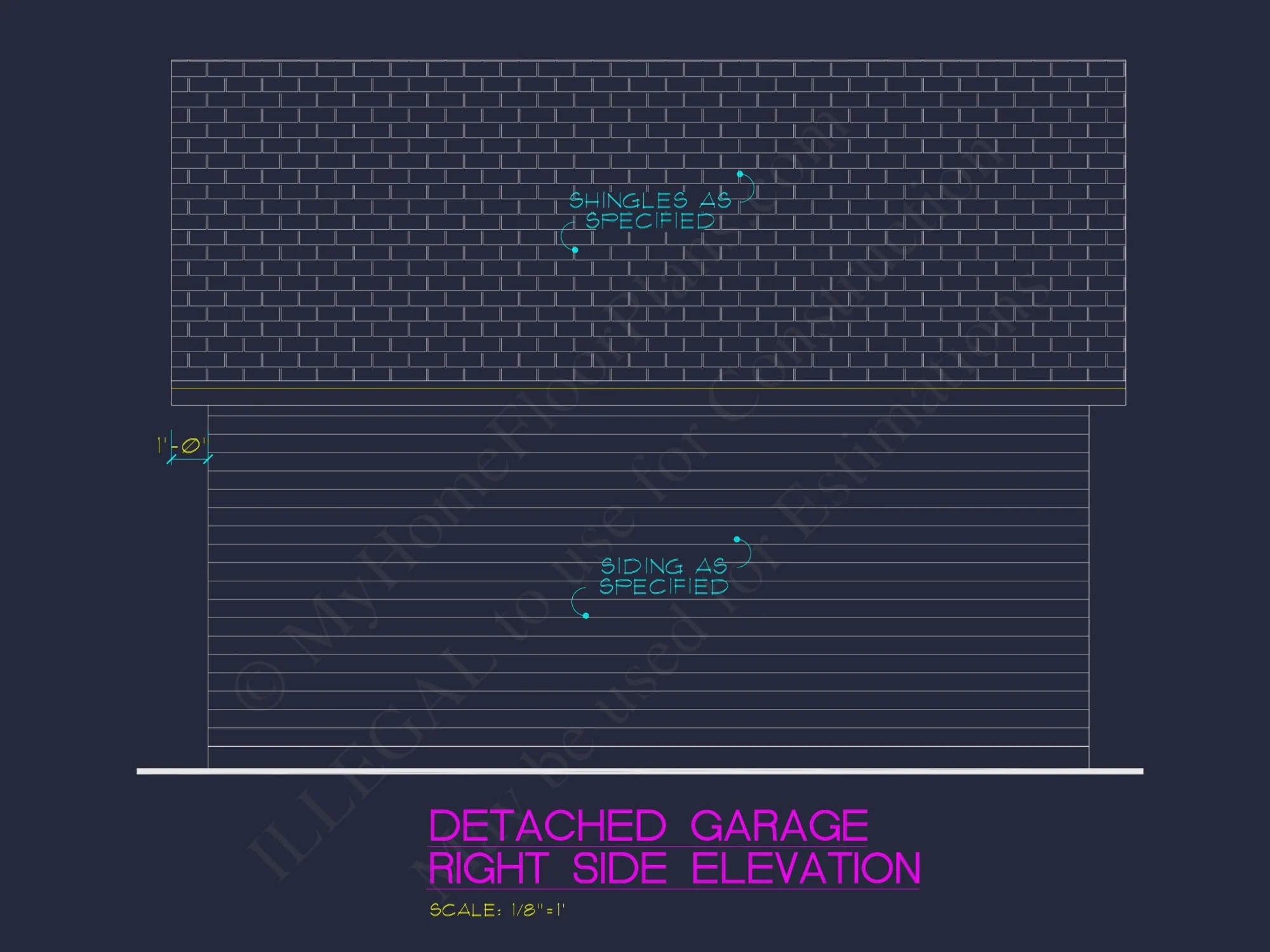 Craftsman house Floor Plan: Architectural CAD Designs