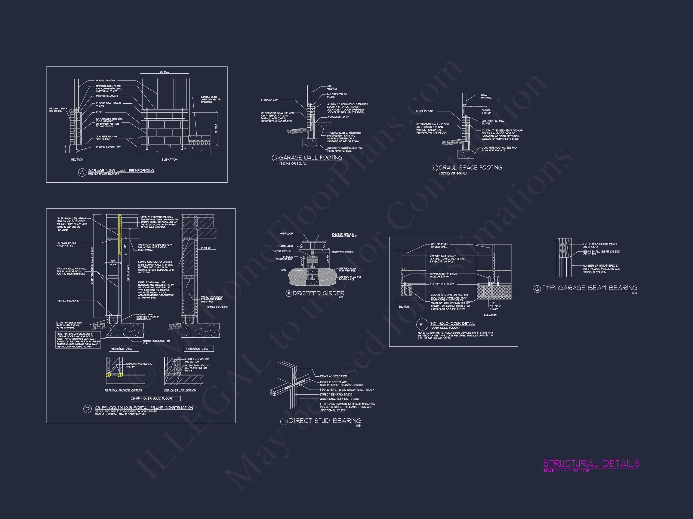 15-1920 HOUSE PLAN - Craftsman House Design with CAD Floor Plans and Blueprints 43 Craftsman house Design with CAD Floor Plans and Blueprints