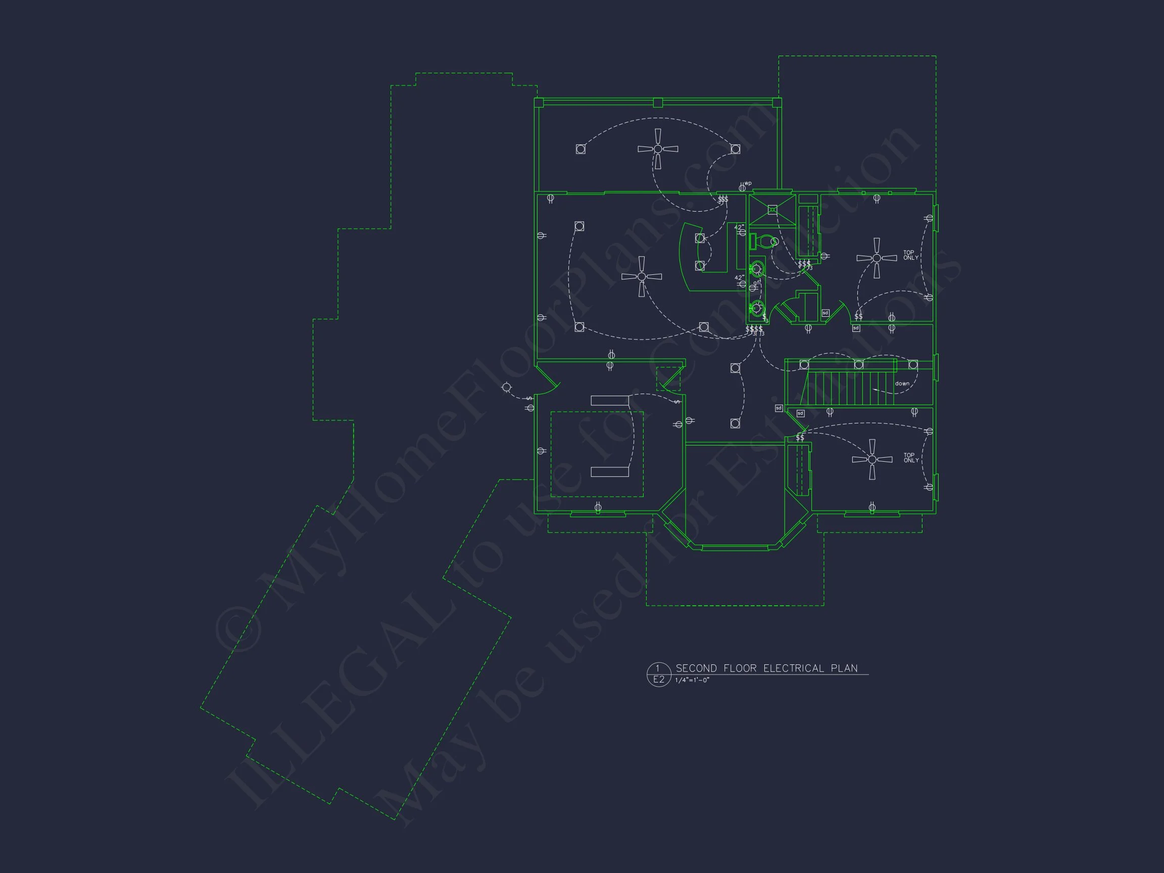 15-1876 HOUSE PLAN - Detailed House Plan With Floor Plans, Blueprints & CAD Designs 12 Detailed house Plan With Floor Plans, Blueprints & CAD Designs
