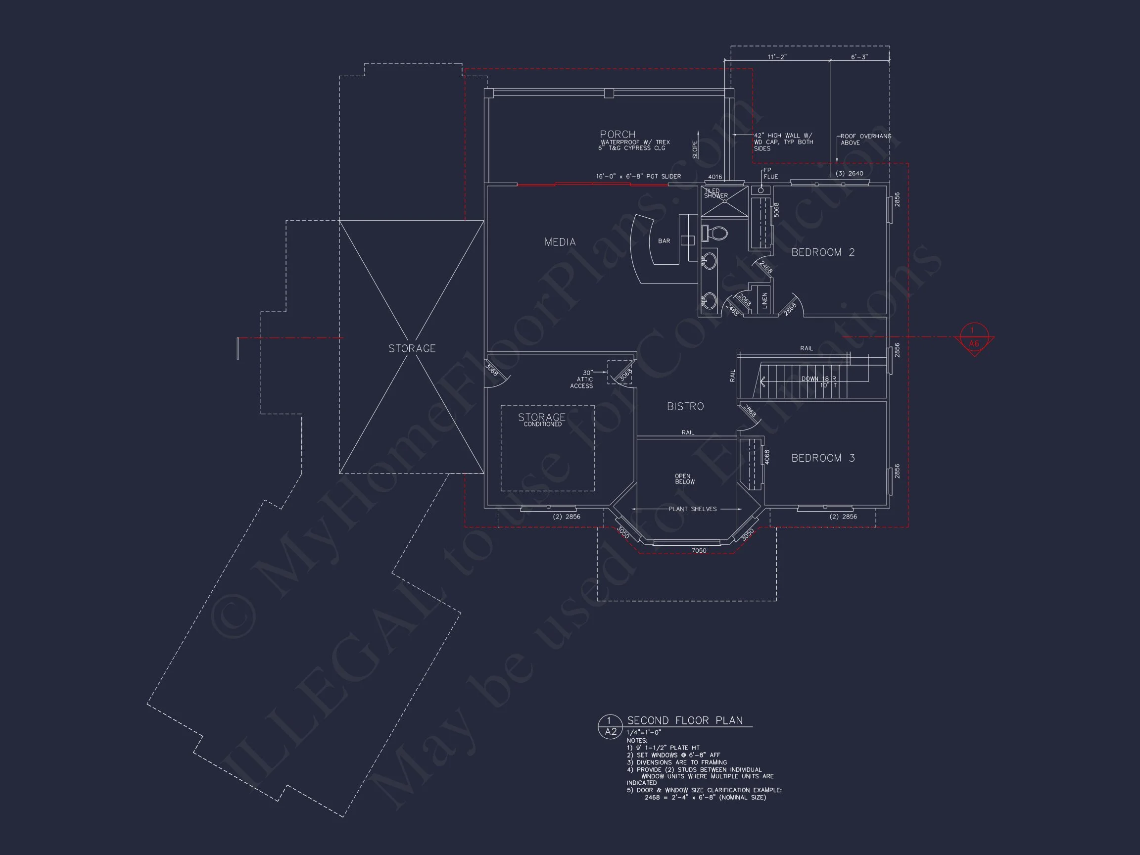 15-1876 HOUSE PLAN - Detailed House Plan With Floor Plans, Blueprints & CAD Designs 7 Detailed house Plan With Floor Plans, Blueprints & CAD Designs