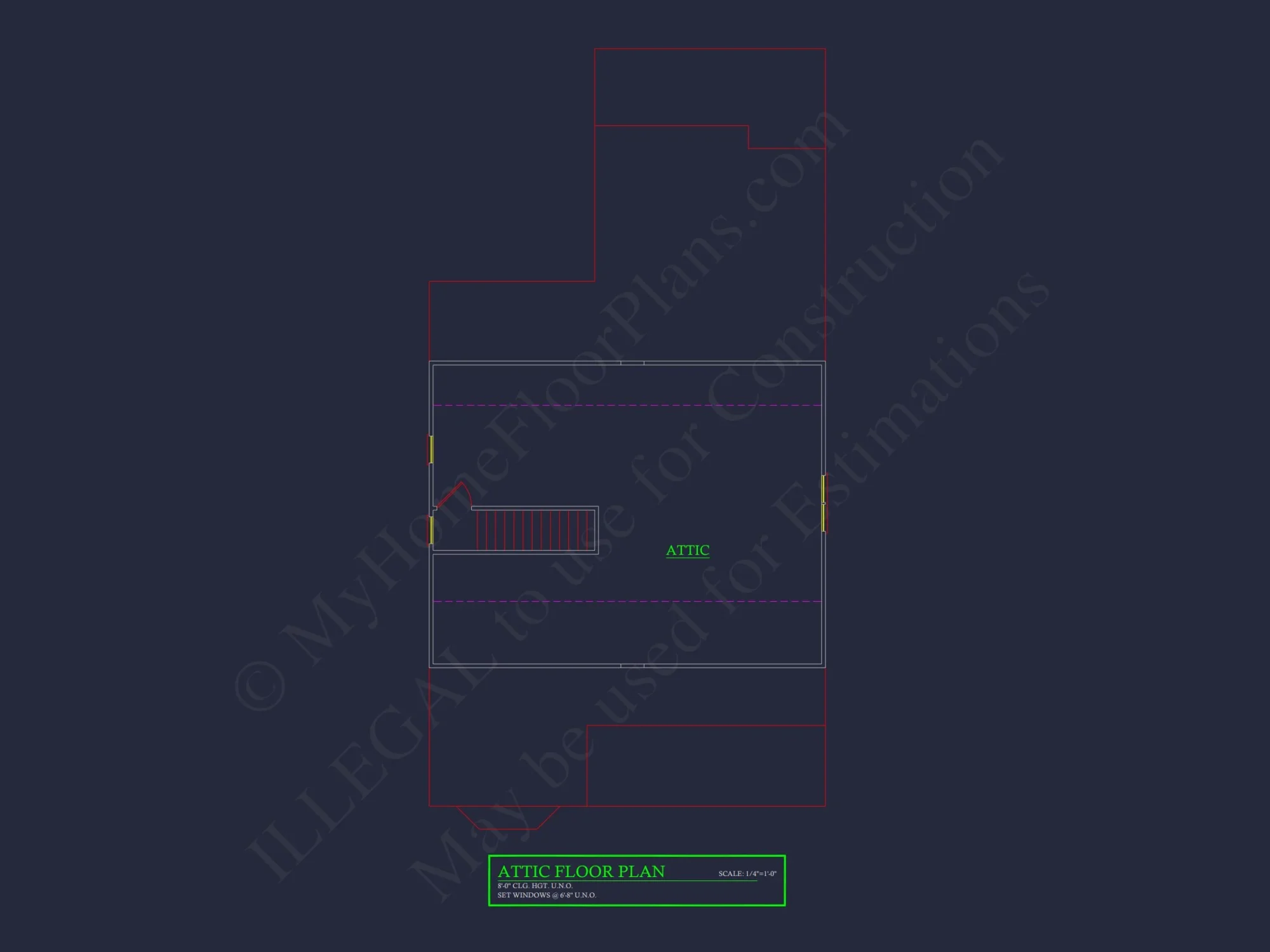 Colonial Farmhouse Floor Plan with CAD and Blueprint Designs