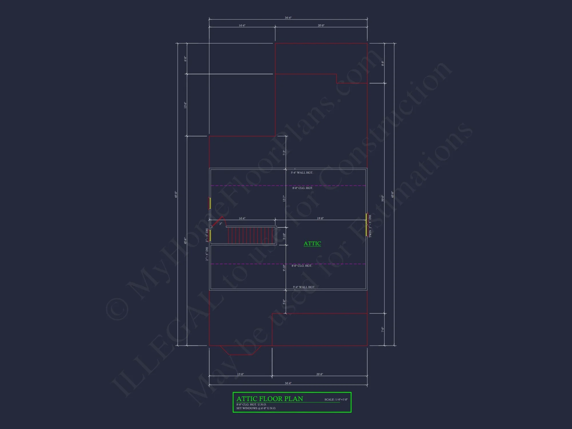 Colonial Farmhouse Floor Plan with CAD and Blueprint Designs