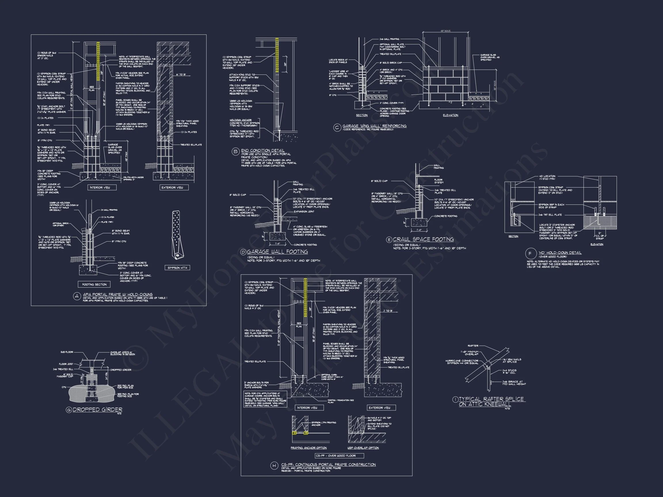Spacious 1.5-Story Craftsman house Plan with Floor Blueprint