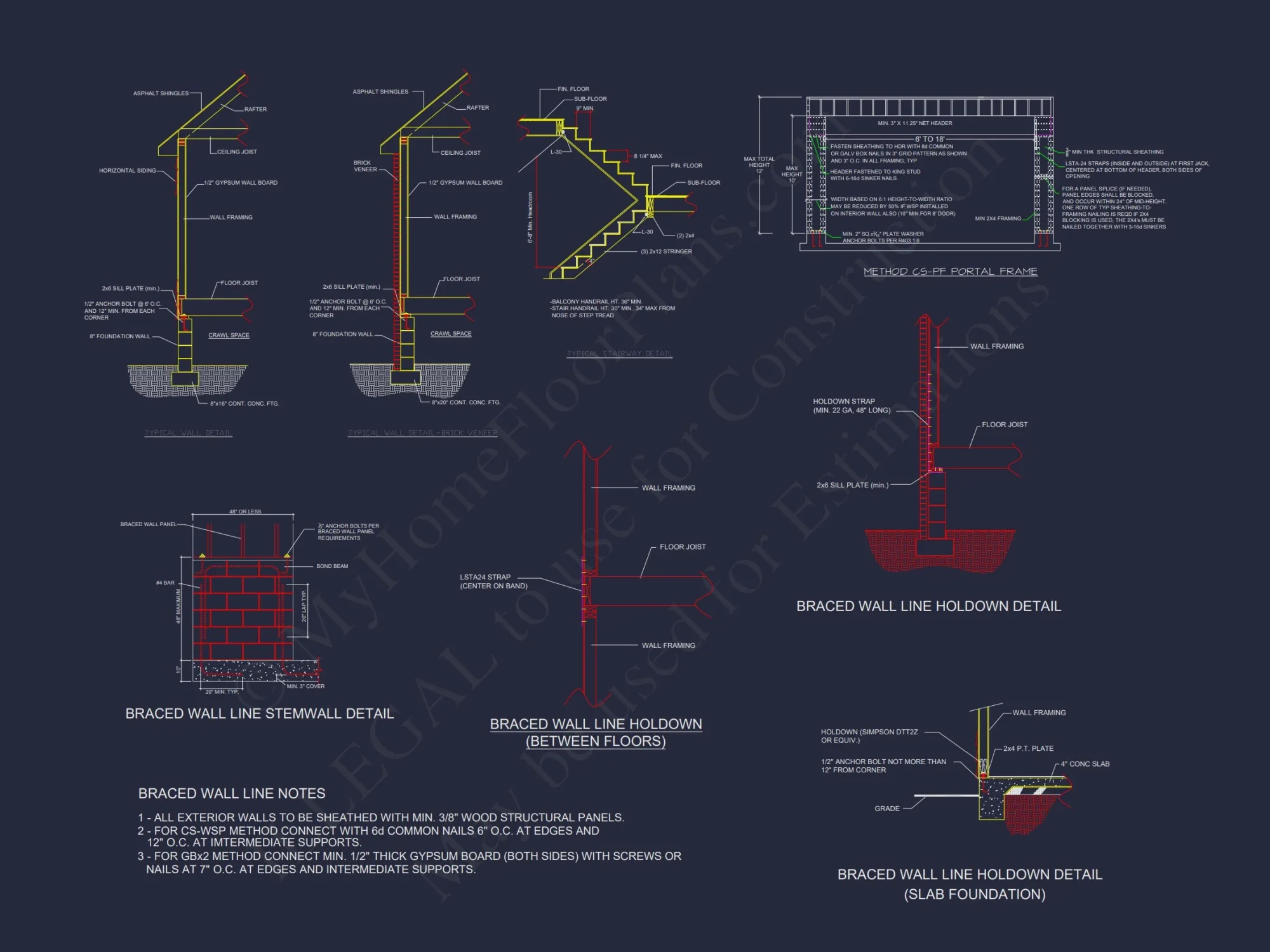 Spacious 1.5-Story Craftsman house Plan with Floor Blueprint