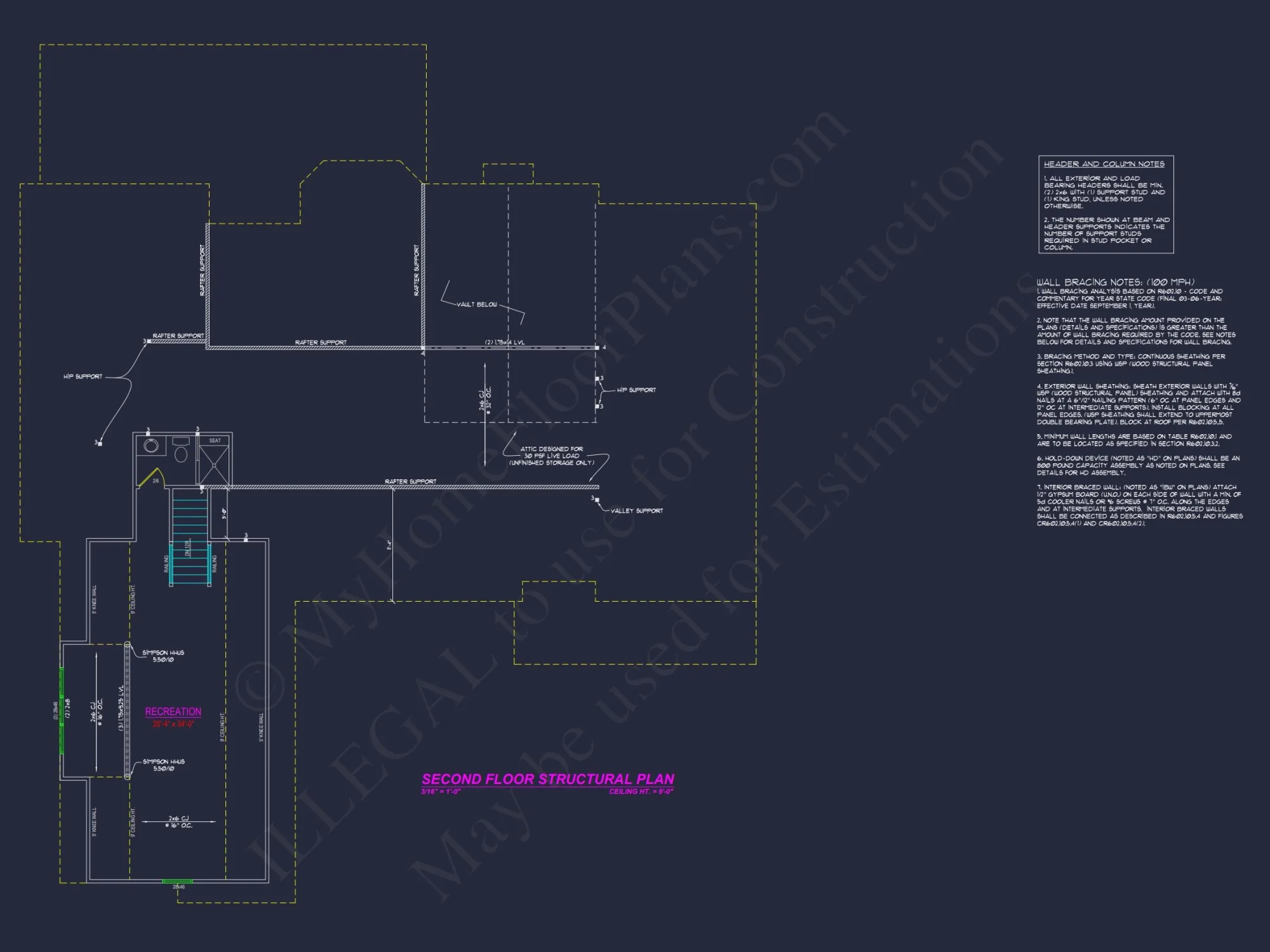Spacious 1.5-Story Craftsman house Plan with Floor Blueprint