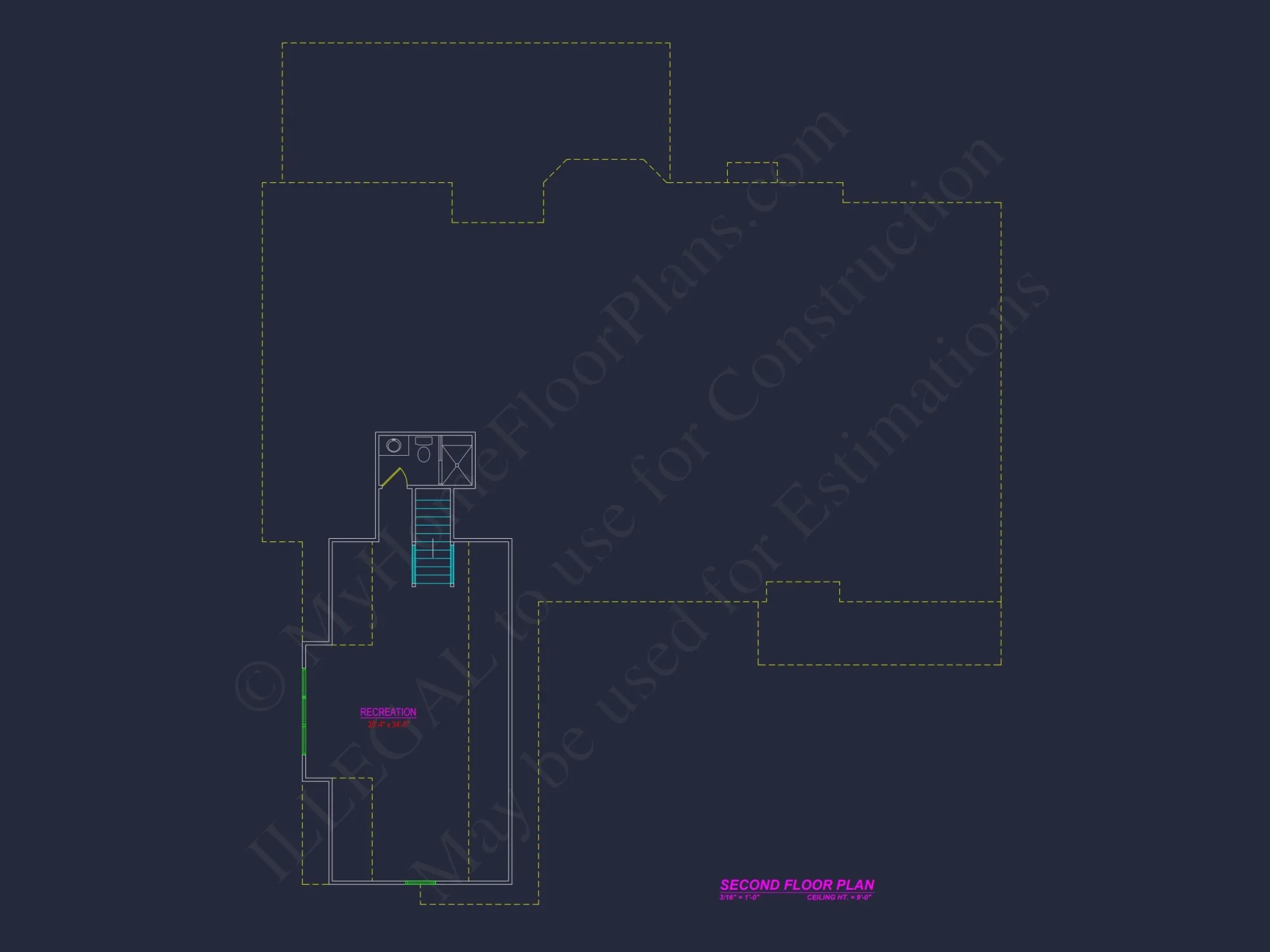 Spacious 1.5-Story Craftsman house Plan with Floor Blueprint