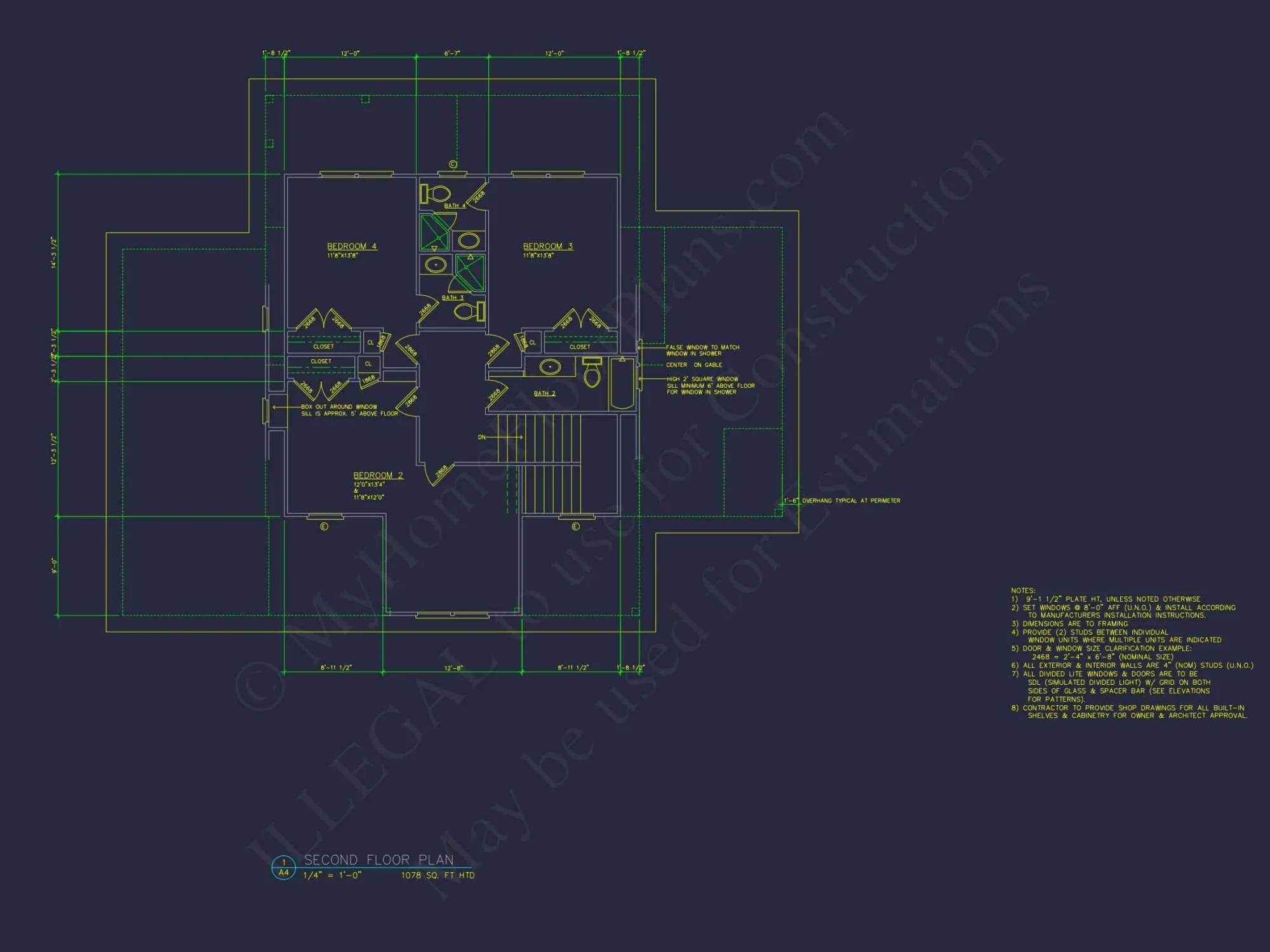 Charming Coastal house Plan with 2 Floors and CAD Designs