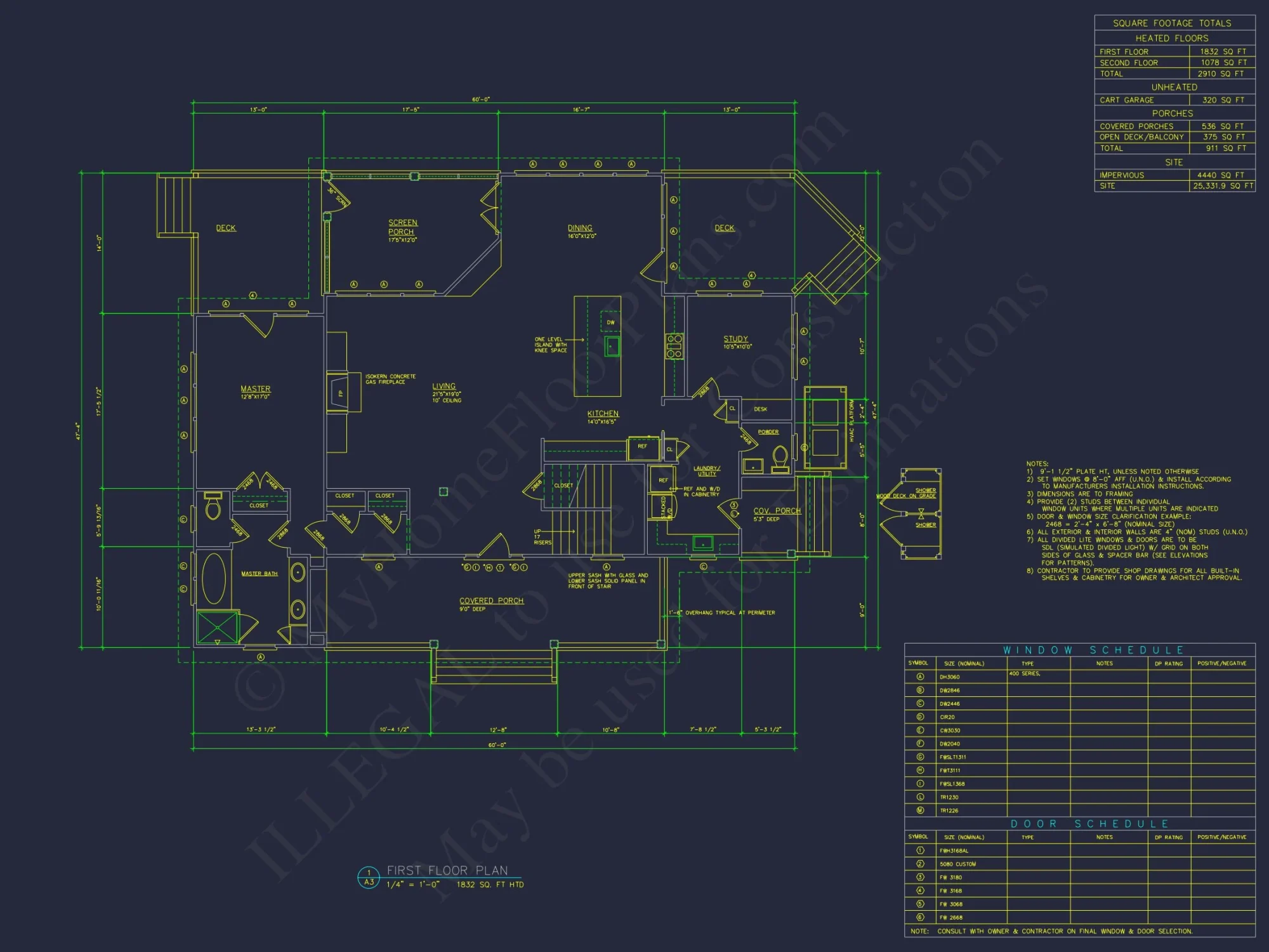 Charming Coastal house Plan with 2 Floors and CAD Designs