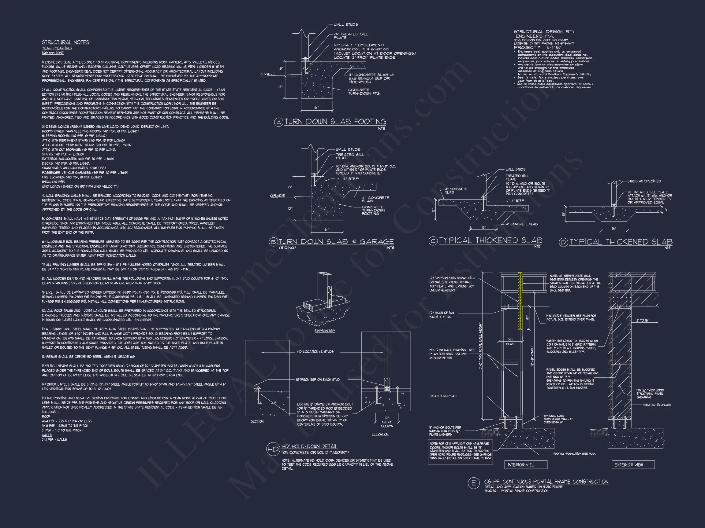 15-1782 HOUSE PLAN - Craftsman House Plan with Detailed CAD Designs & Floor Plans 17 Craftsman house Plan with Detailed CAD Designs & Floor Plans