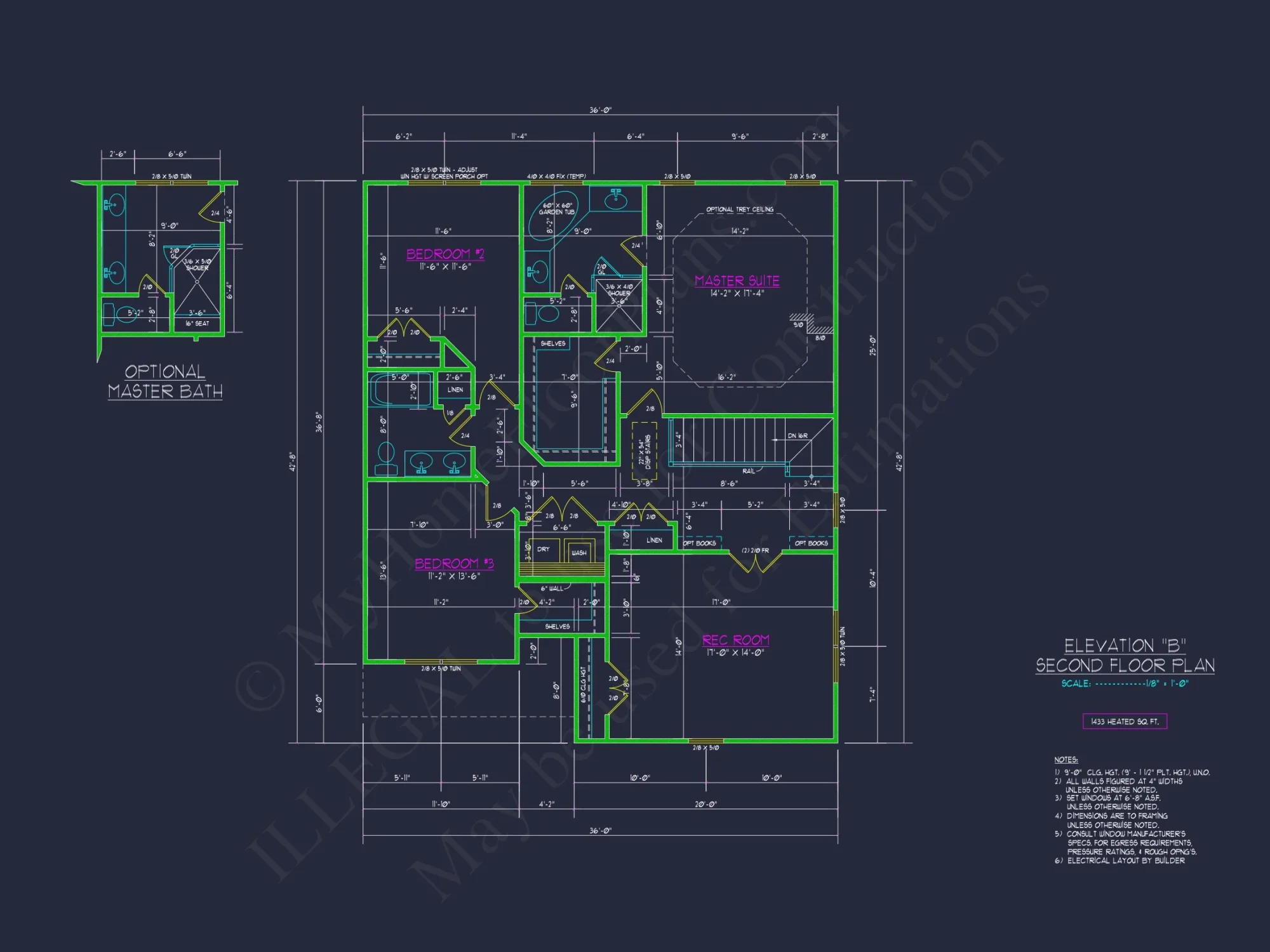 Craftsman house Plan with Detailed CAD Designs & Floor Plans