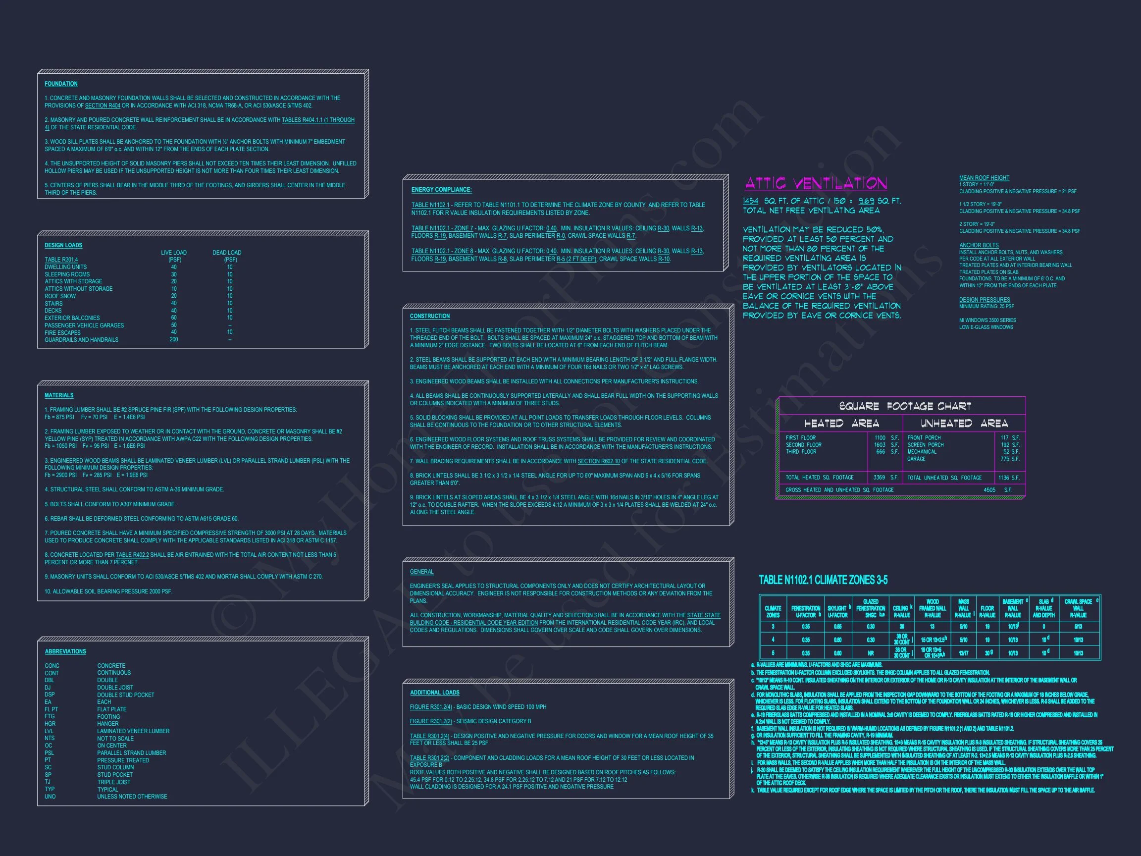 15-1775 HOUSE PLAN - House Floor Plan: 3-Story Blueprint with Modern CAD Designs 20 house Floor Plan: 3-Story Blueprint with Modern CAD Designs
