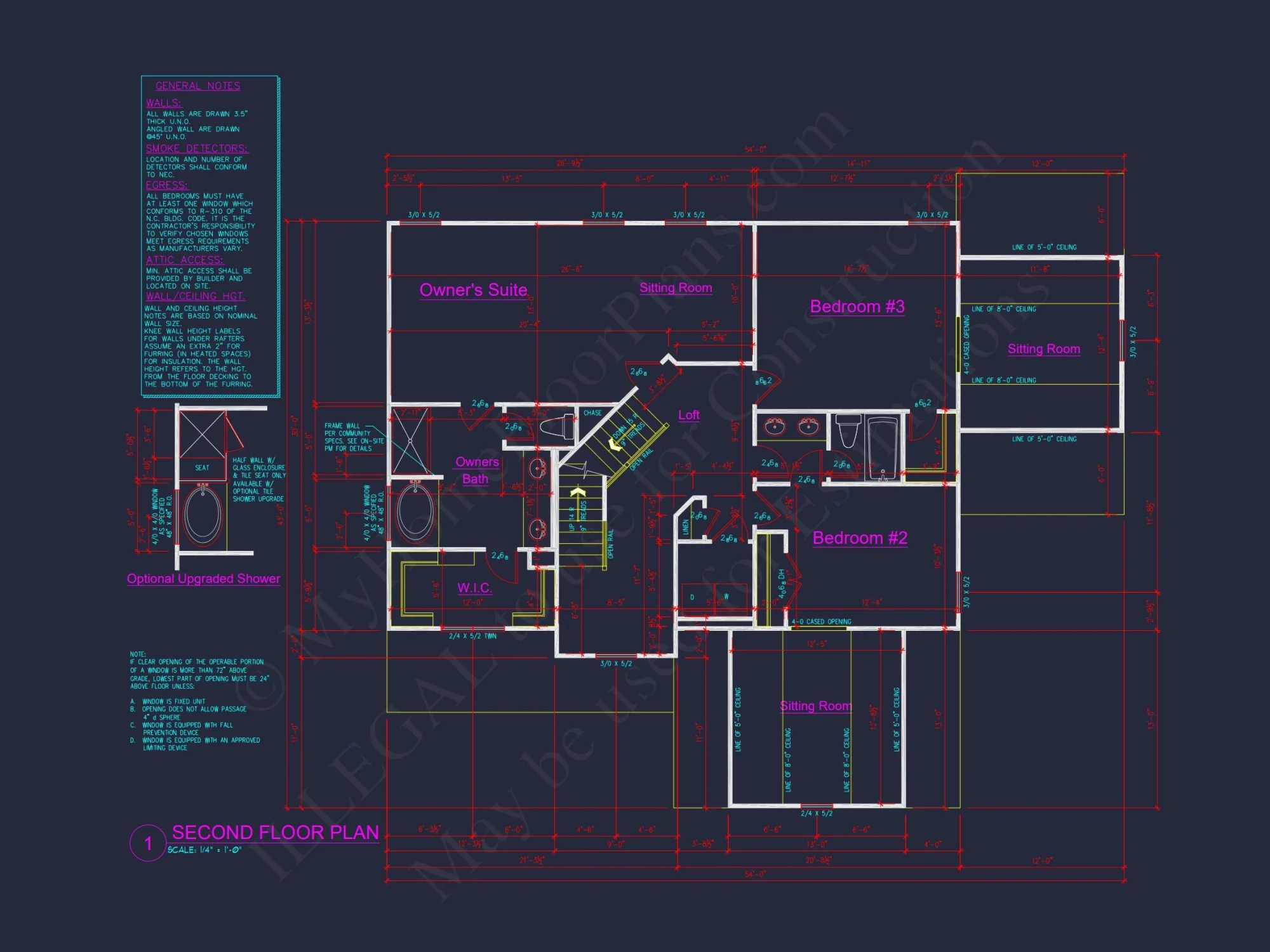 house Floor Plan: 3-Story Blueprint with Modern CAD Designs