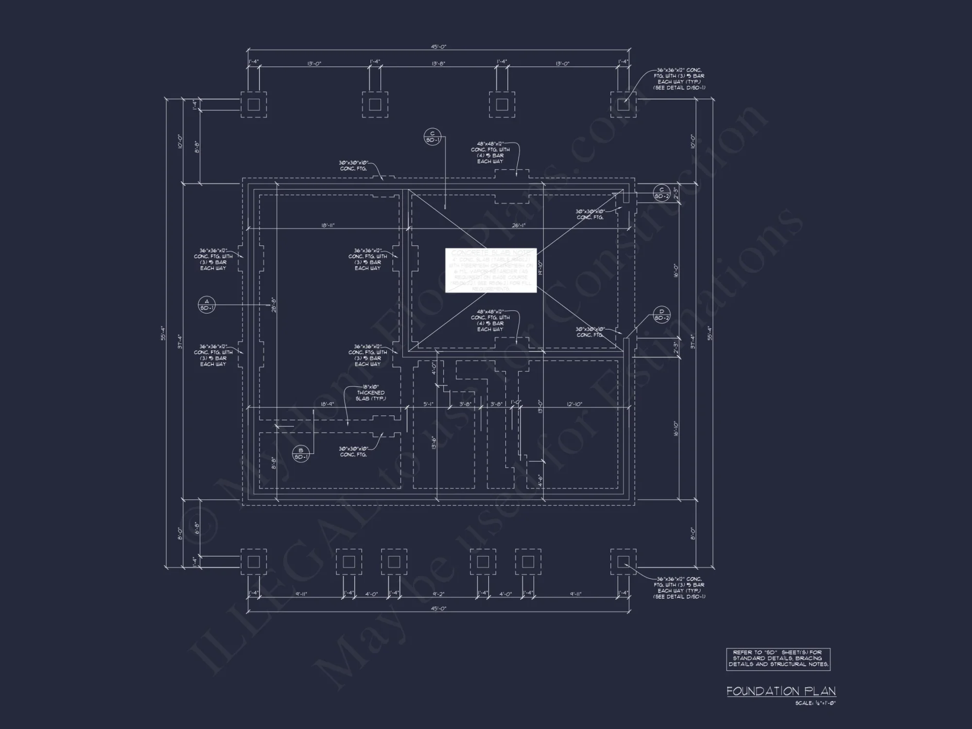 Beautiful Two-Story house Floor Plan with Modern Coastal Designs