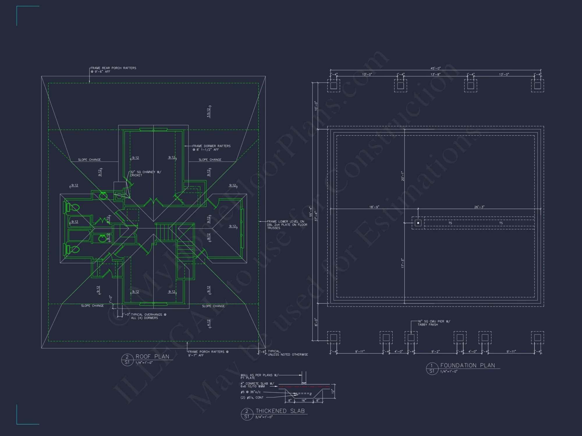 Beautiful Two-Story house Floor Plan with Modern Coastal Designs