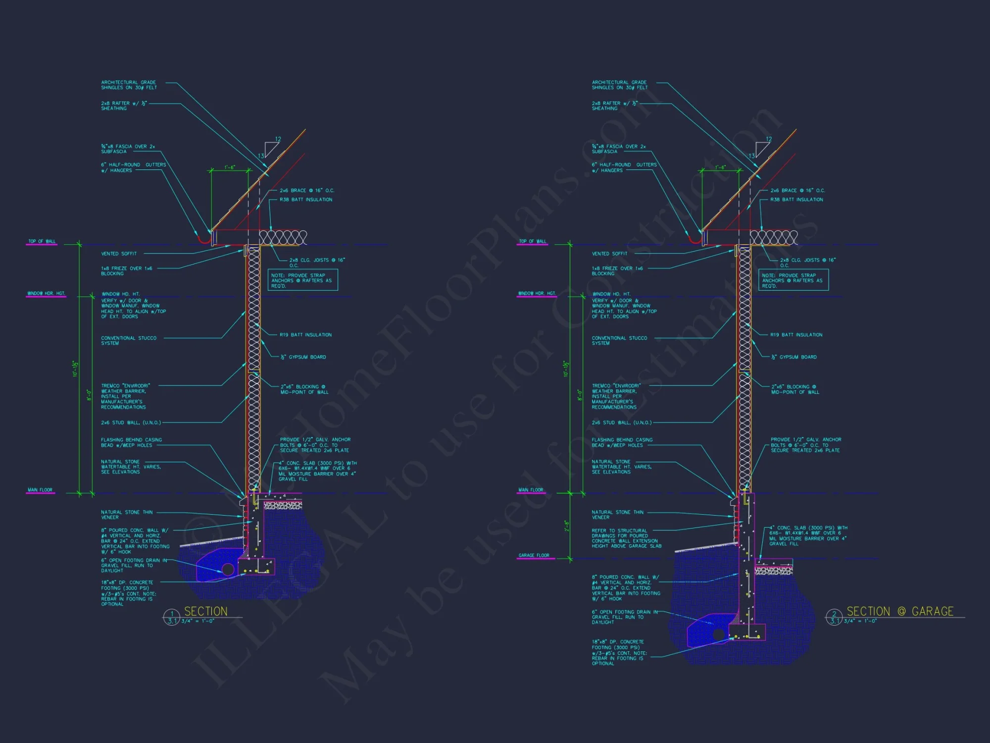 Elegant house Floor Plan