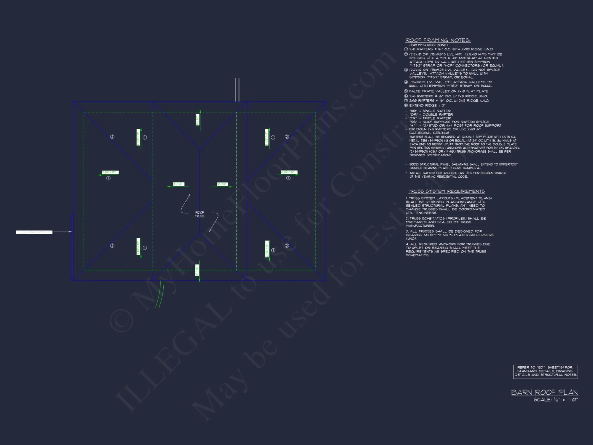 Modern Coastal house Floor Plan with 3 Stories and CAD Designs