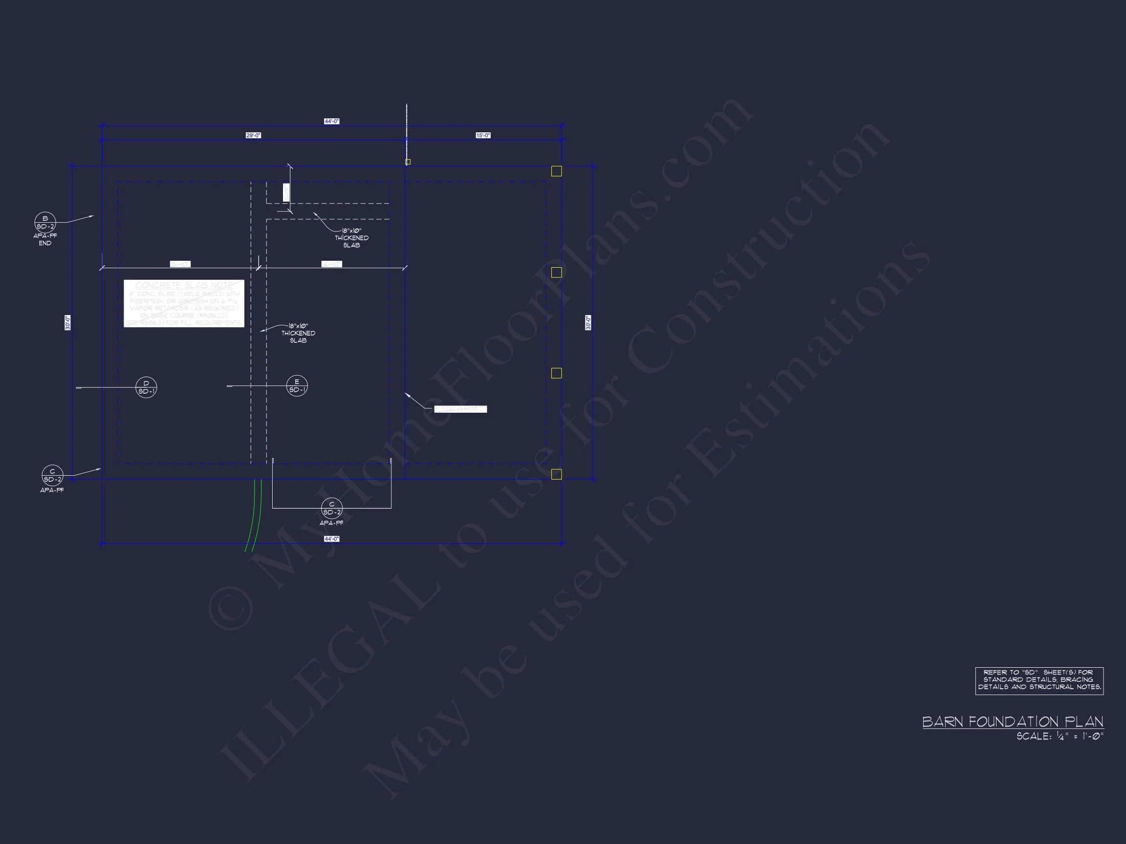 15-1761 HOUSE PLAN - Craftsman Home Plan - 4-Bed, 3.5-Bath, 2985 SF 23 Modern Coastal house Floor Plan with 3 Stories and CAD Designs