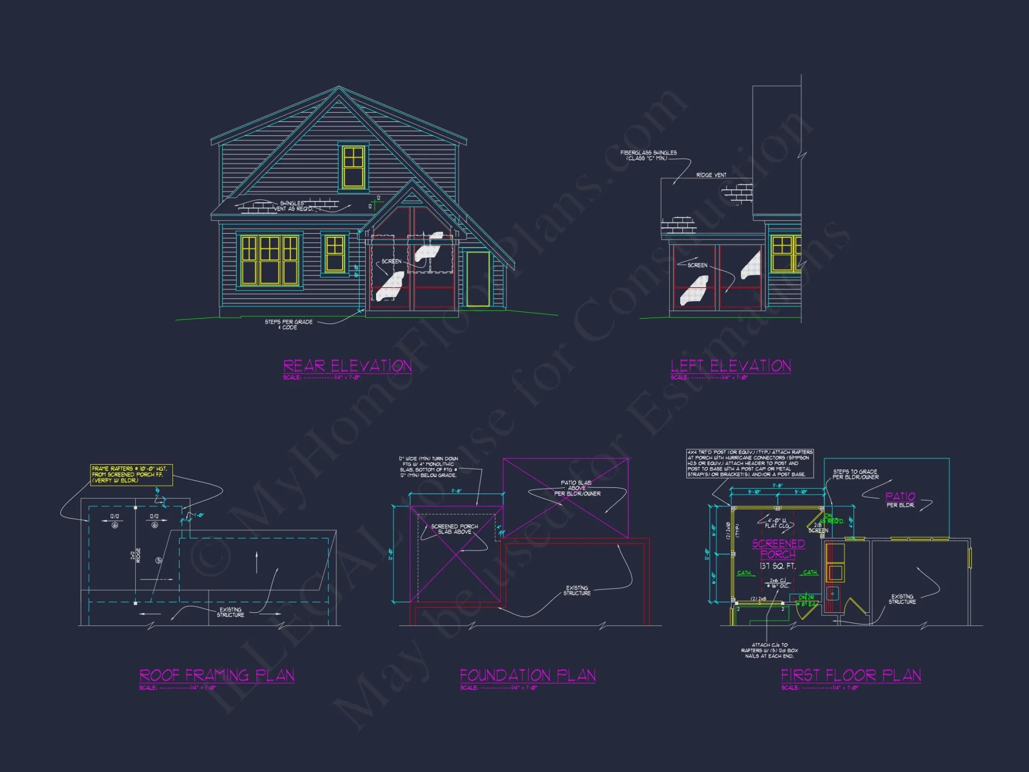 Modern Craftsman house Plan with Spacious Floor Designs