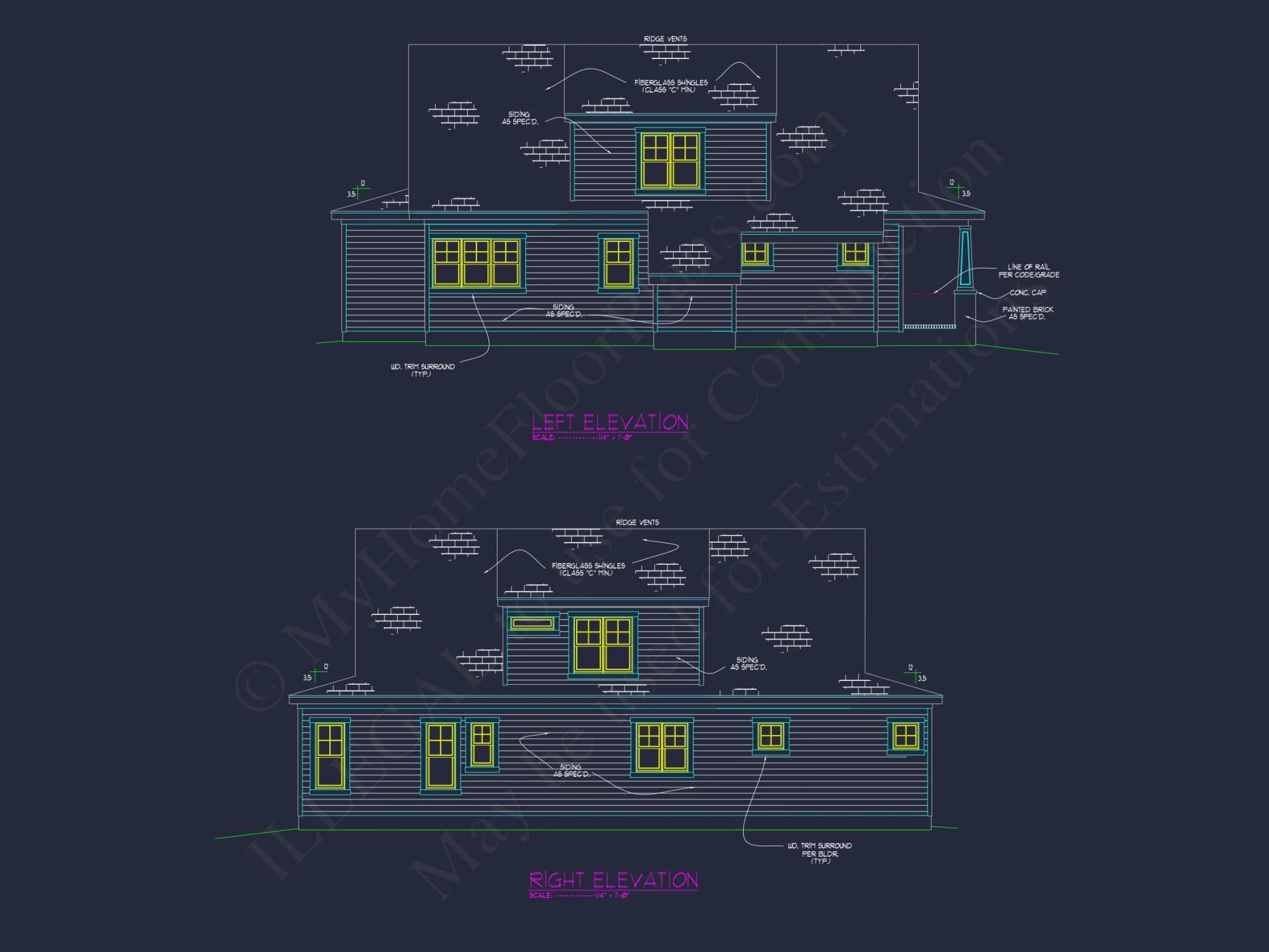 Modern Craftsman house Plan with Spacious Floor Designs