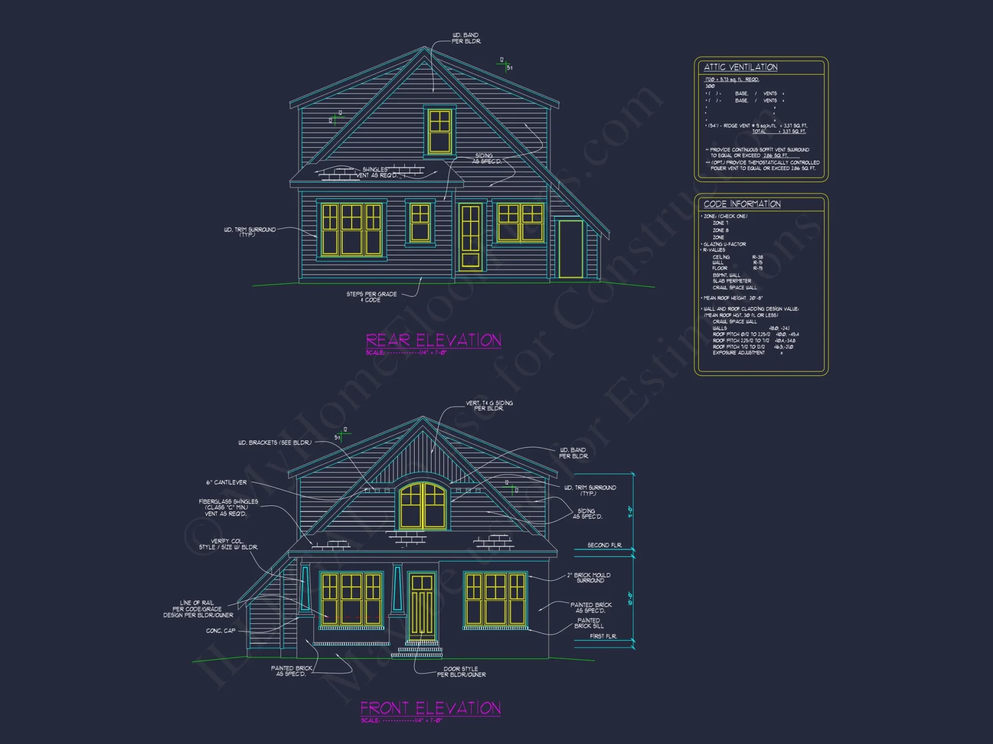 Modern Craftsman house Plan with Spacious Floor Designs