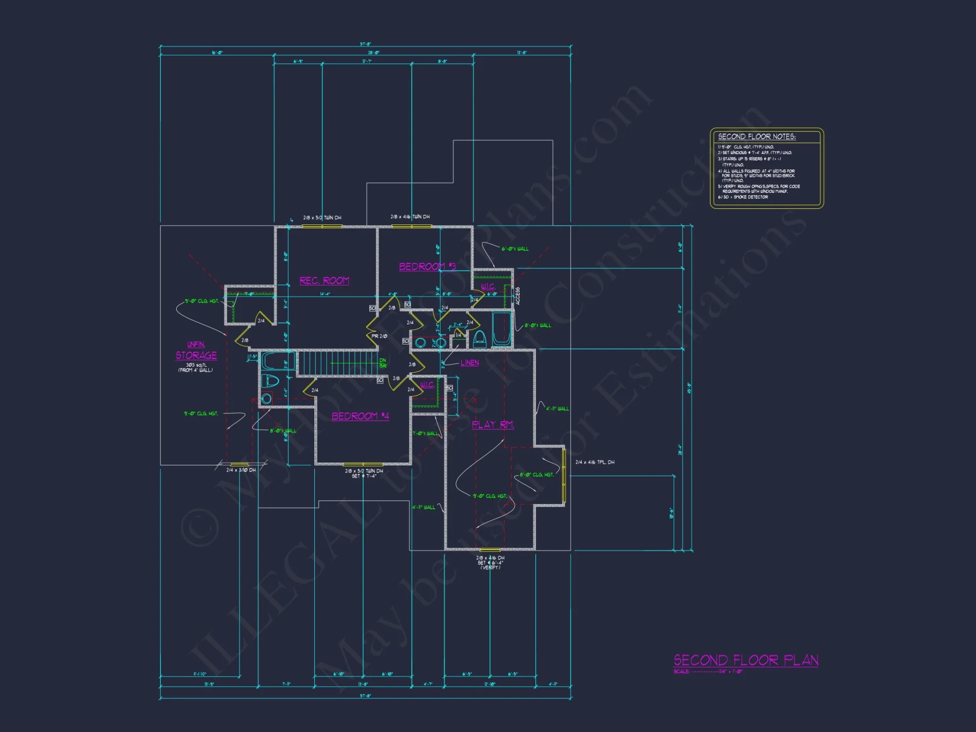 Craftsman house Floor Plan: Architectural Designs & CAD Blueprint