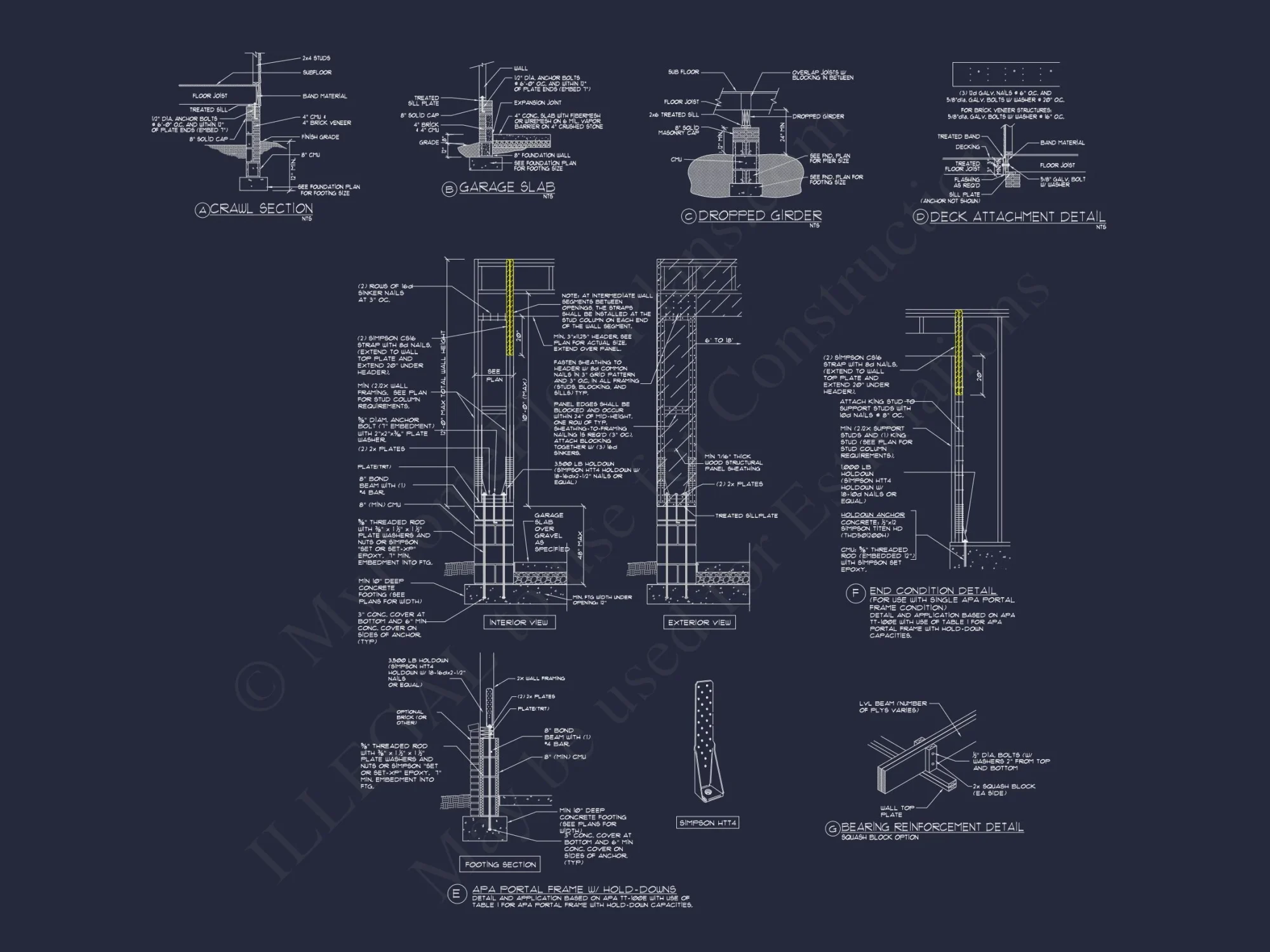 Modern Craftsman house Plan with 2-Story Layout and CAD Designs