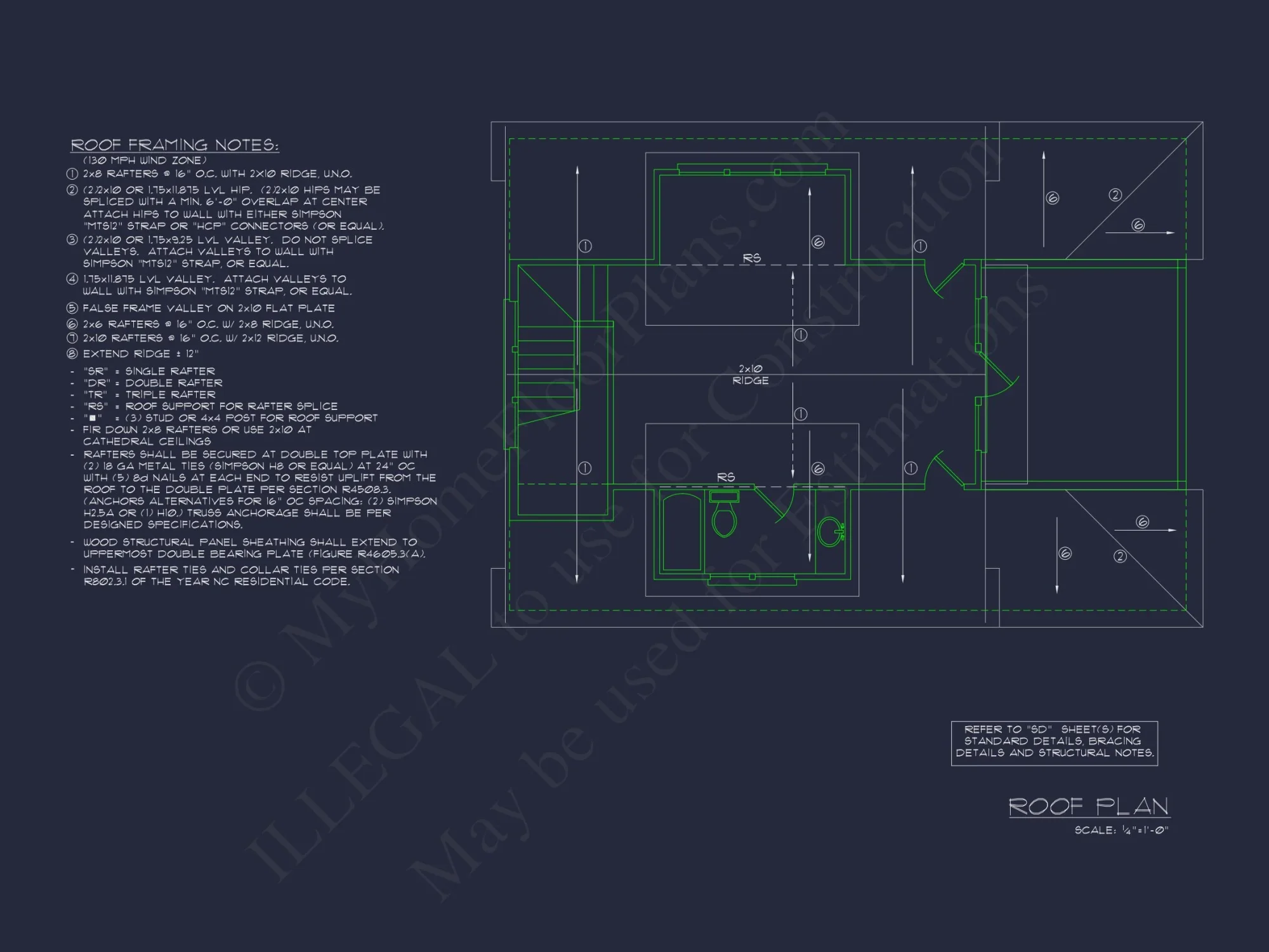 Modern Coastal house Plan with Architecturally Unique Blueprint Designs
