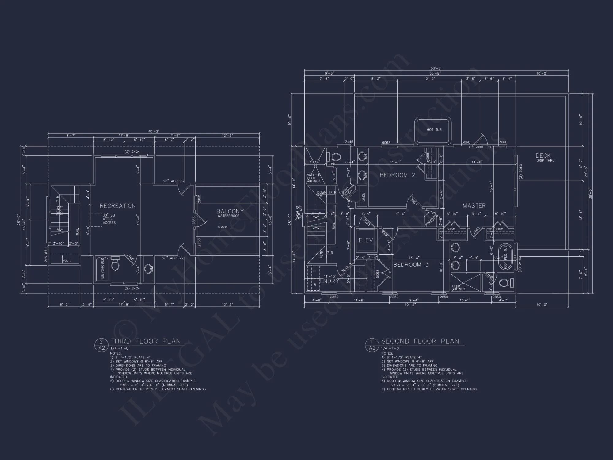 Modern Coastal house Plan with Architecturally Unique Blueprint Designs
