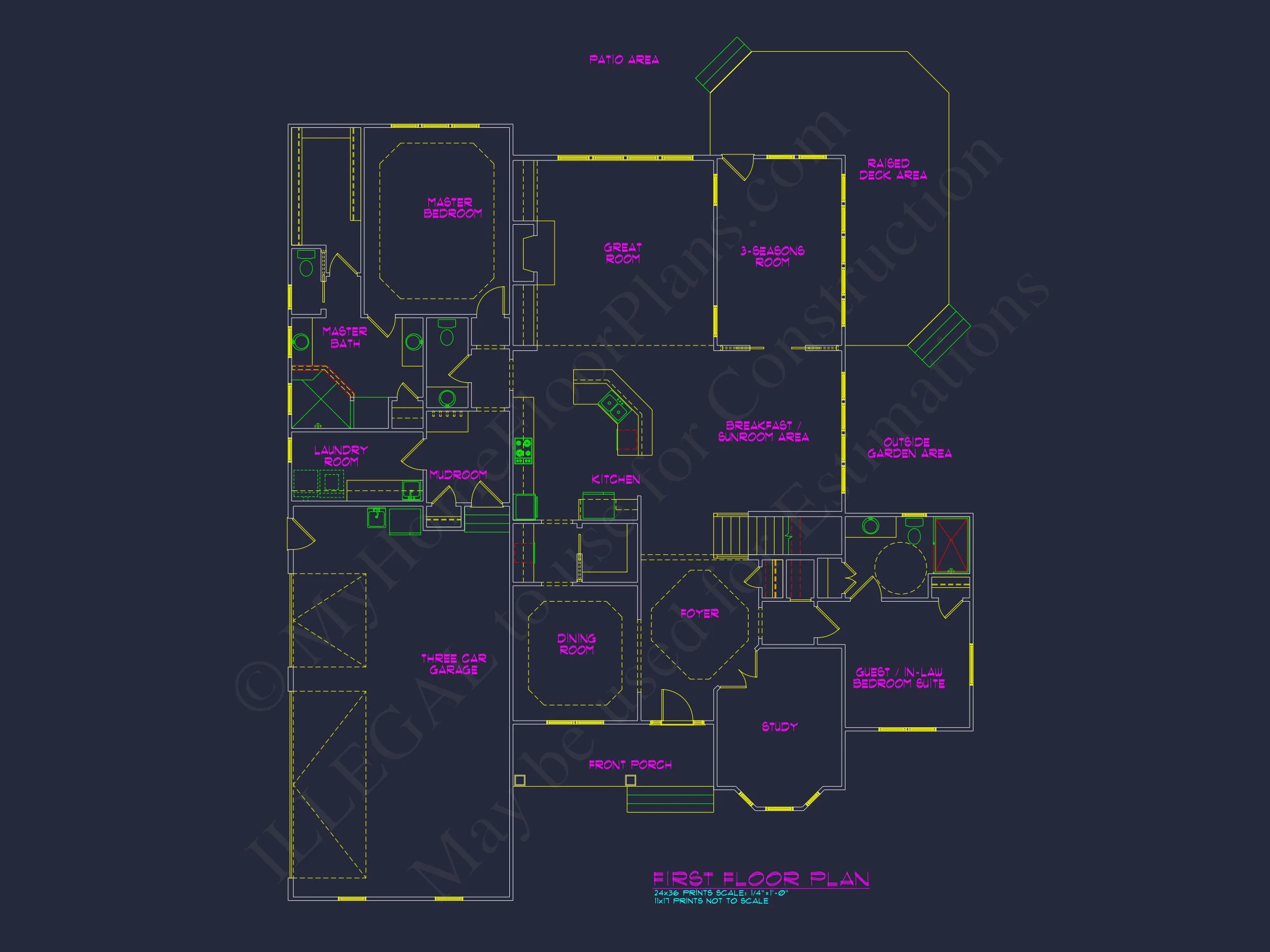 Beautiful house Plan with CAD Blueprints and Unique Designs
