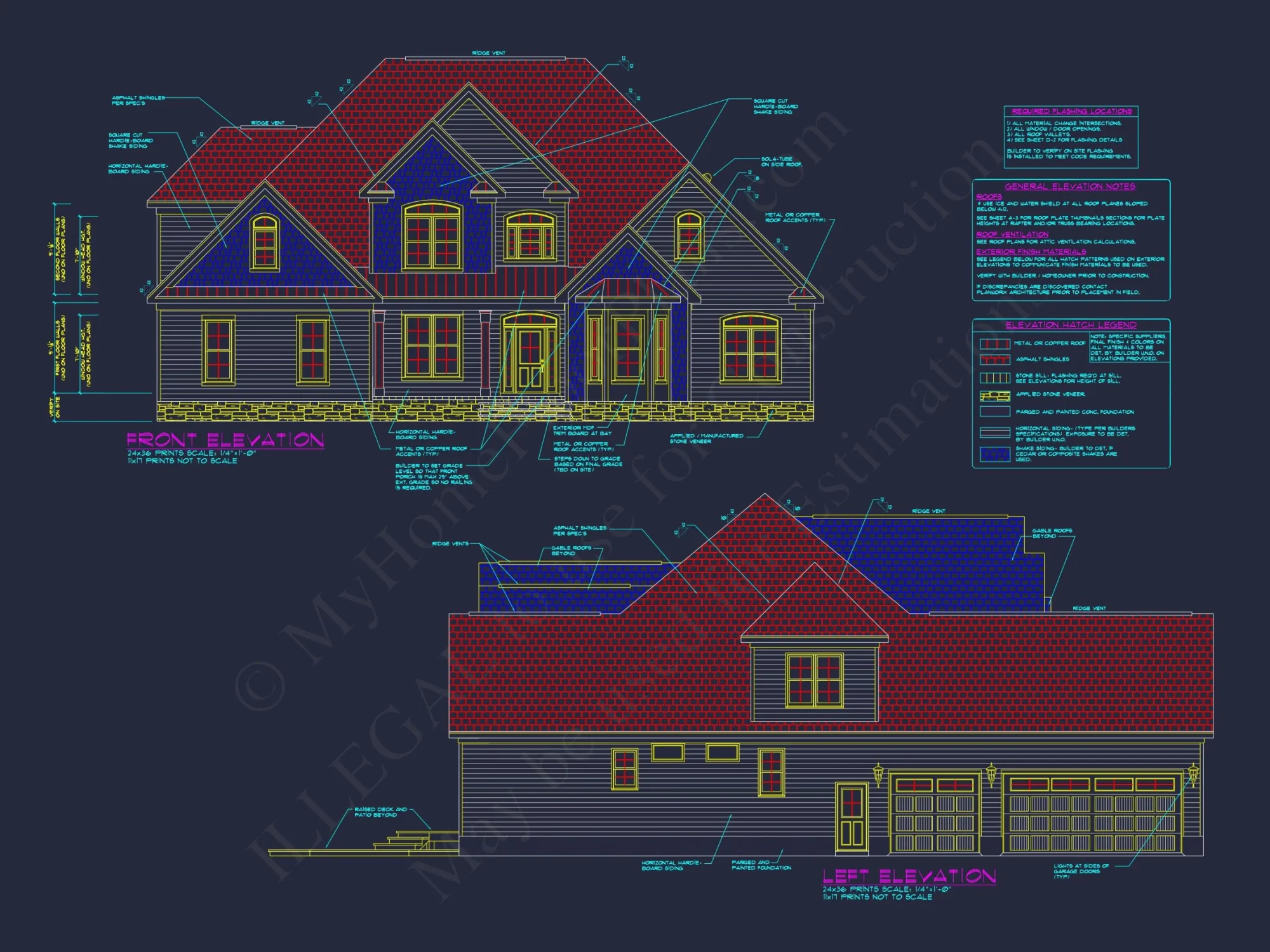 Beautiful house Plan with CAD Blueprints and Unique Designs