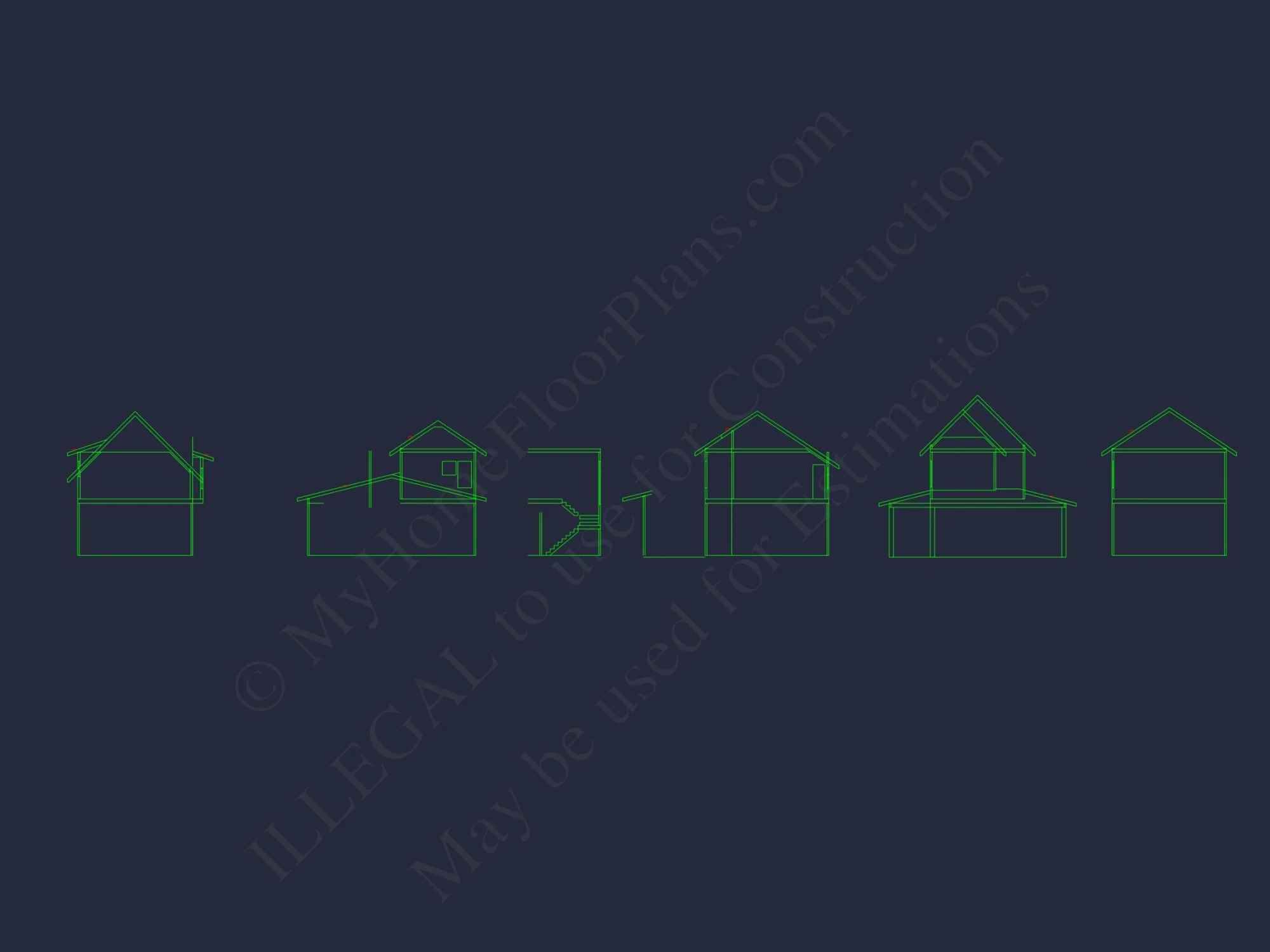 Spacious house Floor Plan with CAD Architecture and Designs