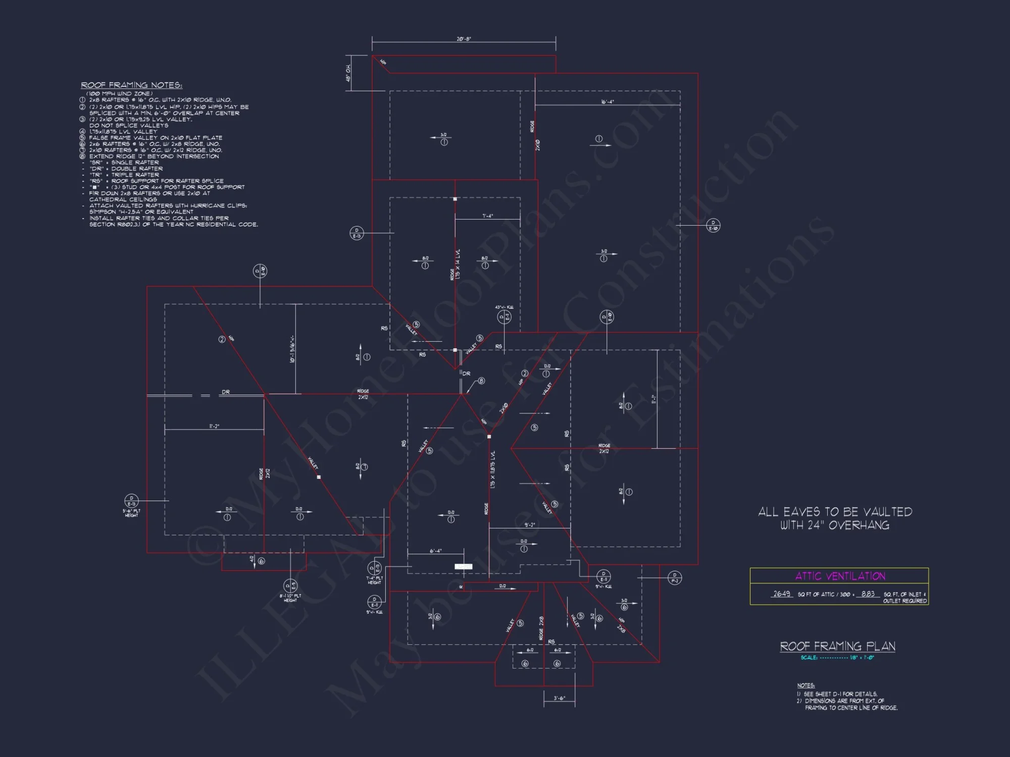 Spacious house Floor Plan with CAD Architecture and Designs