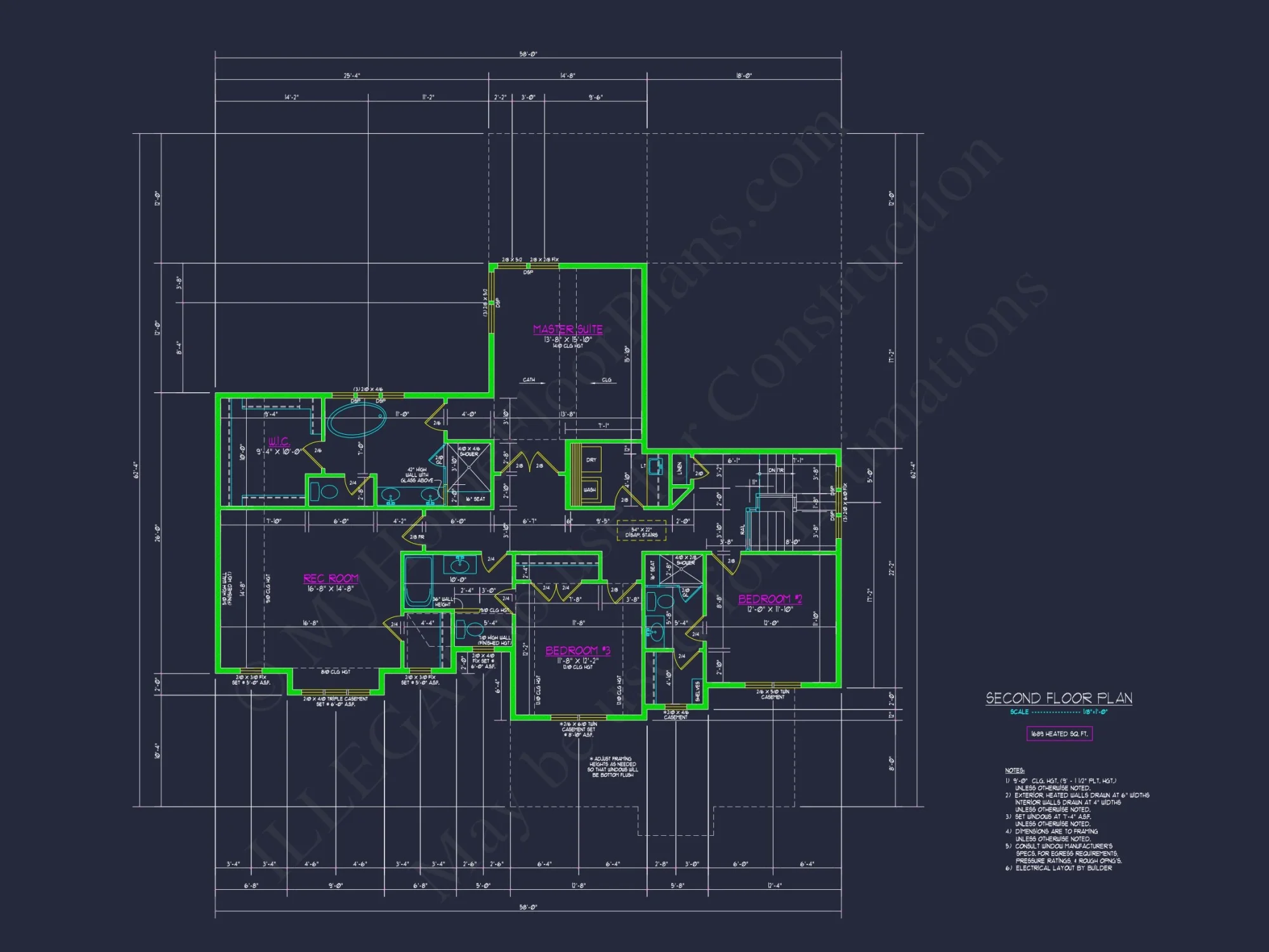 Spacious house Floor Plan with CAD Architecture and Designs