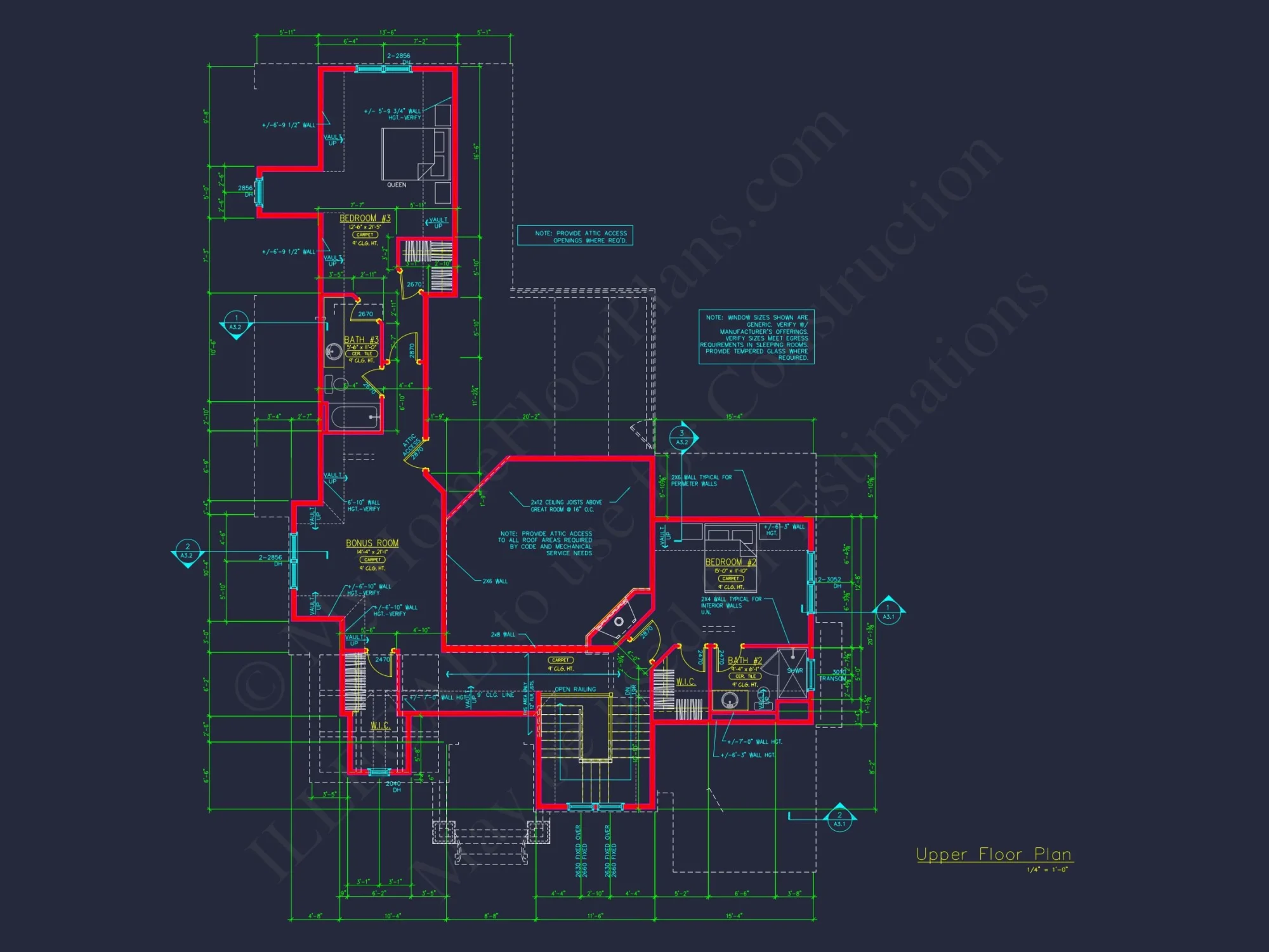 Craftsman house Plan with Detailed CAD Designs and Layouts