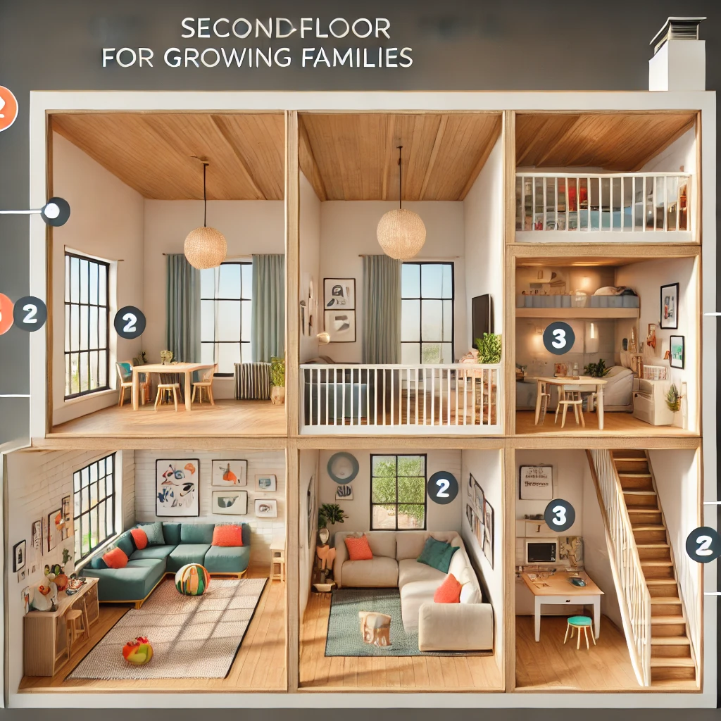 Creative Second-Floor Ideas for Growing Families